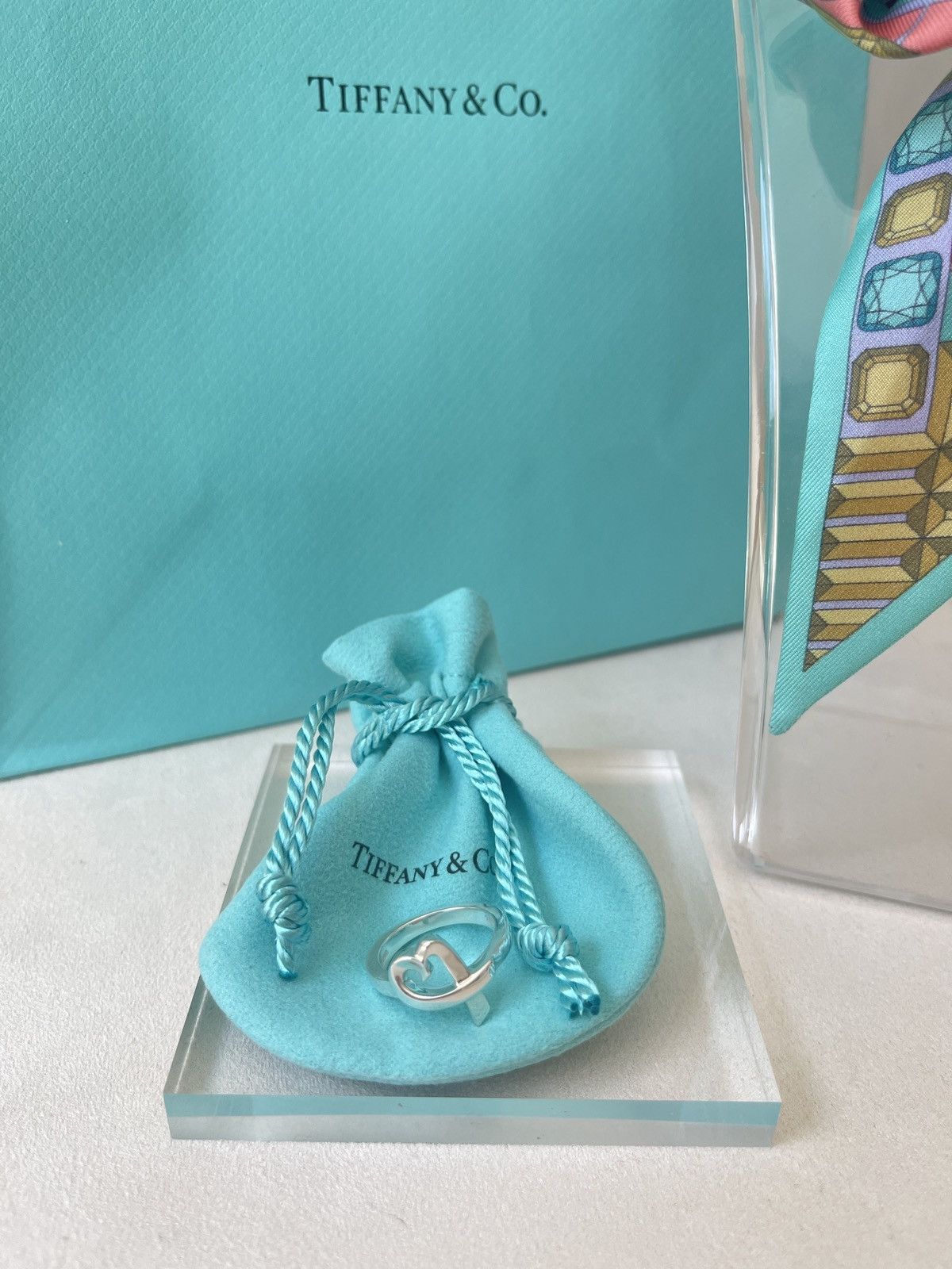 Tiffany & Co. Tiffany & Co. Open Heart Ring in Silver size 6 $300 NEW Size ONE SIZE - 2 Thumbnail