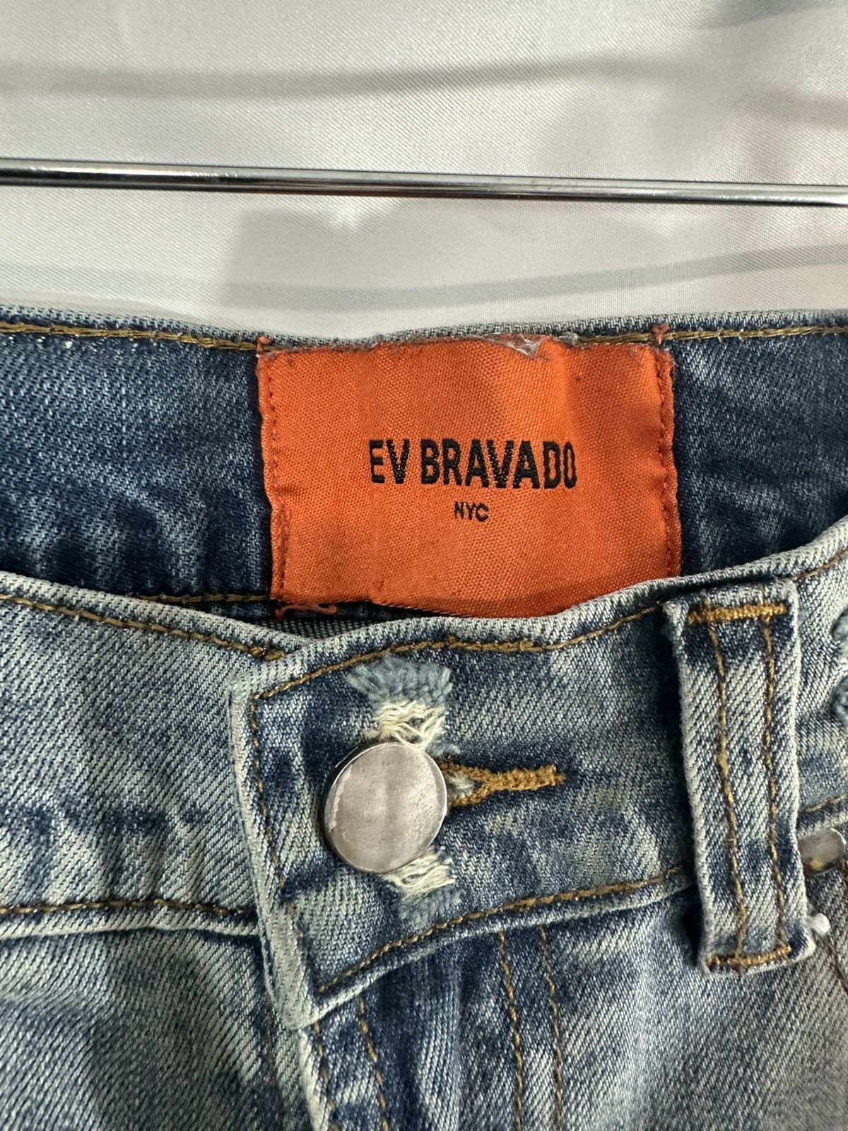 Ev Bravado Who Decides War x Ev Bravado x Crazy Size US 32 / EU 48 - 5 Thumbnail