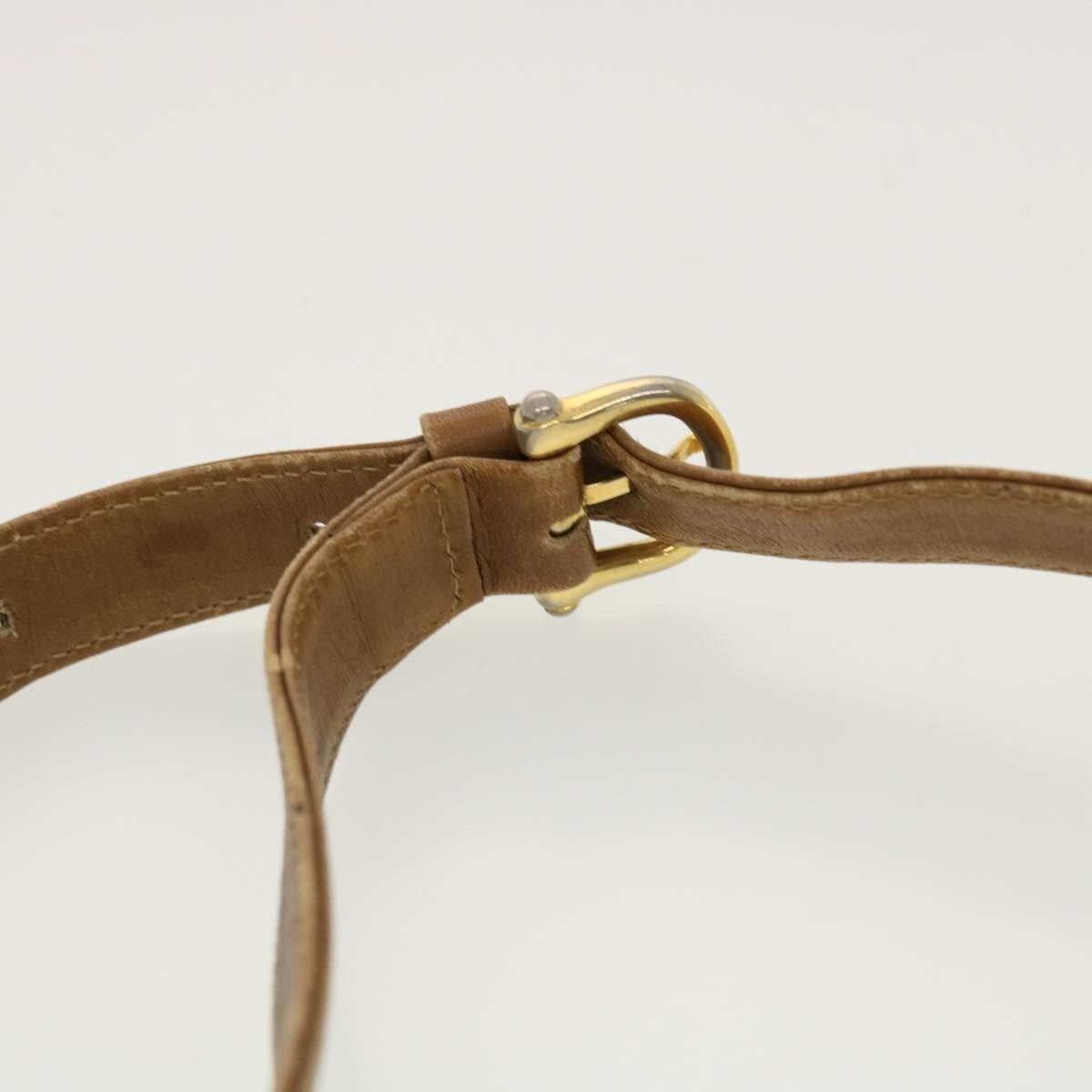 Celine CELINE C Macadam Canvas Shoulder Bag Beige Size ONE SIZE - 8 Thumbnail