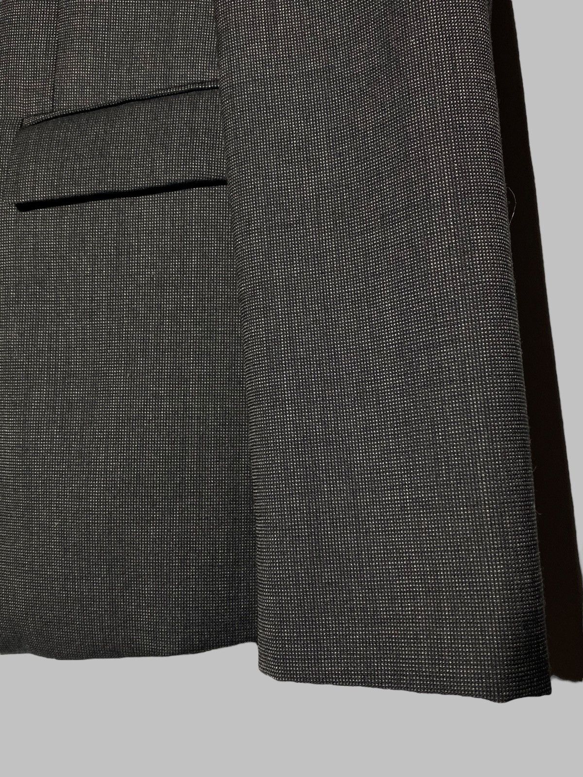 Emporio Armani Emporio Armani Green Line Black Velour Lapel Wool Blazer Size 54R - 12 Thumbnail