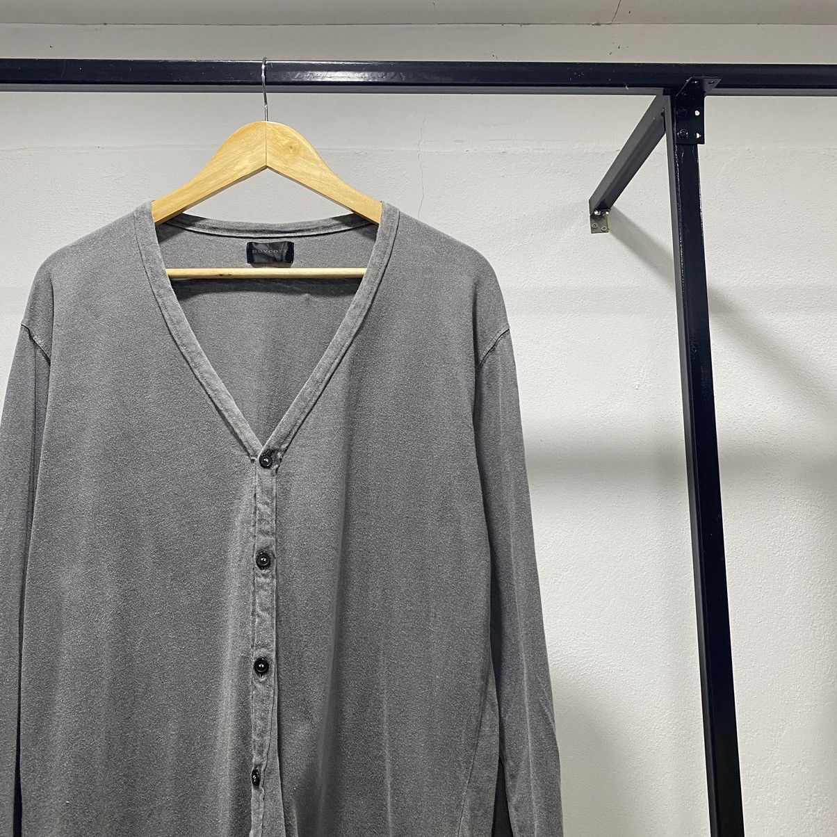 Boycott × Japanese Brand × Le Grande Bleu (L.G.B.) Sick☠️ Boycott Japan Vintage Washed Cardigan Lgb Punk Size US XL / EU 56 / 4 - 2 Thumbnail