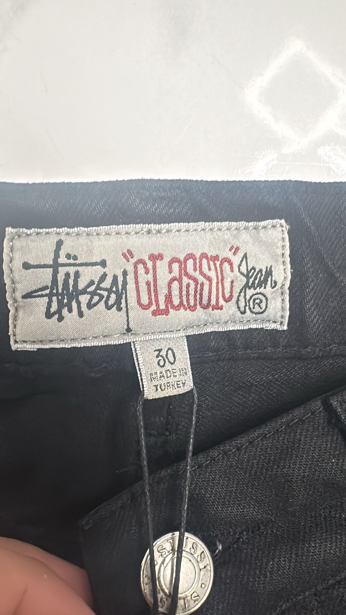 Stussy × Vintage Stüssy Classic Jean Size 30 Black Size US 30 / EU 46 - 5 Thumbnail