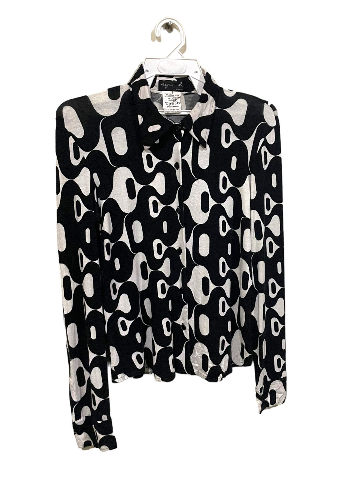 agnes b. 90s Agnes B. Beautiful Shirts Size S / US 4 / IT 40 - 3 Thumbnail