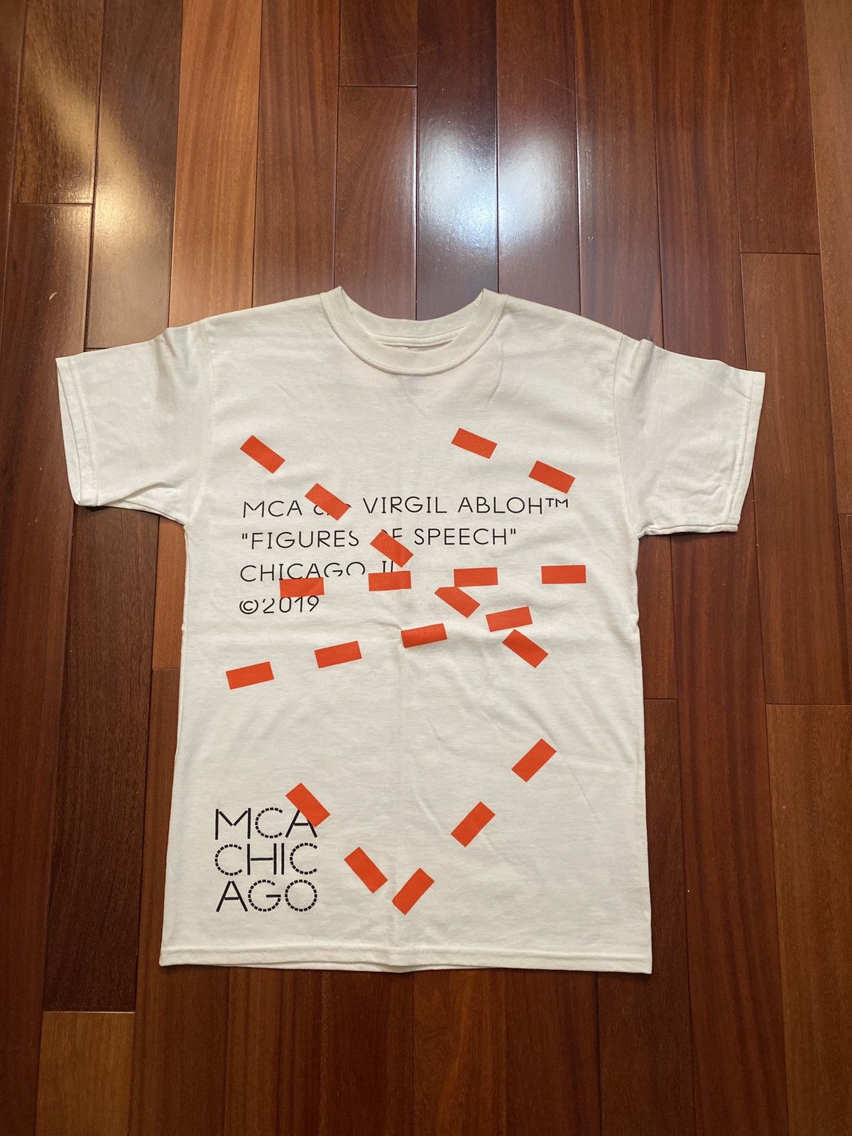 Champion Virgil Abloh MCA Figures of Speech Lines Tee Size US S / EU 44-46 / 1 - 1 Thumbnail