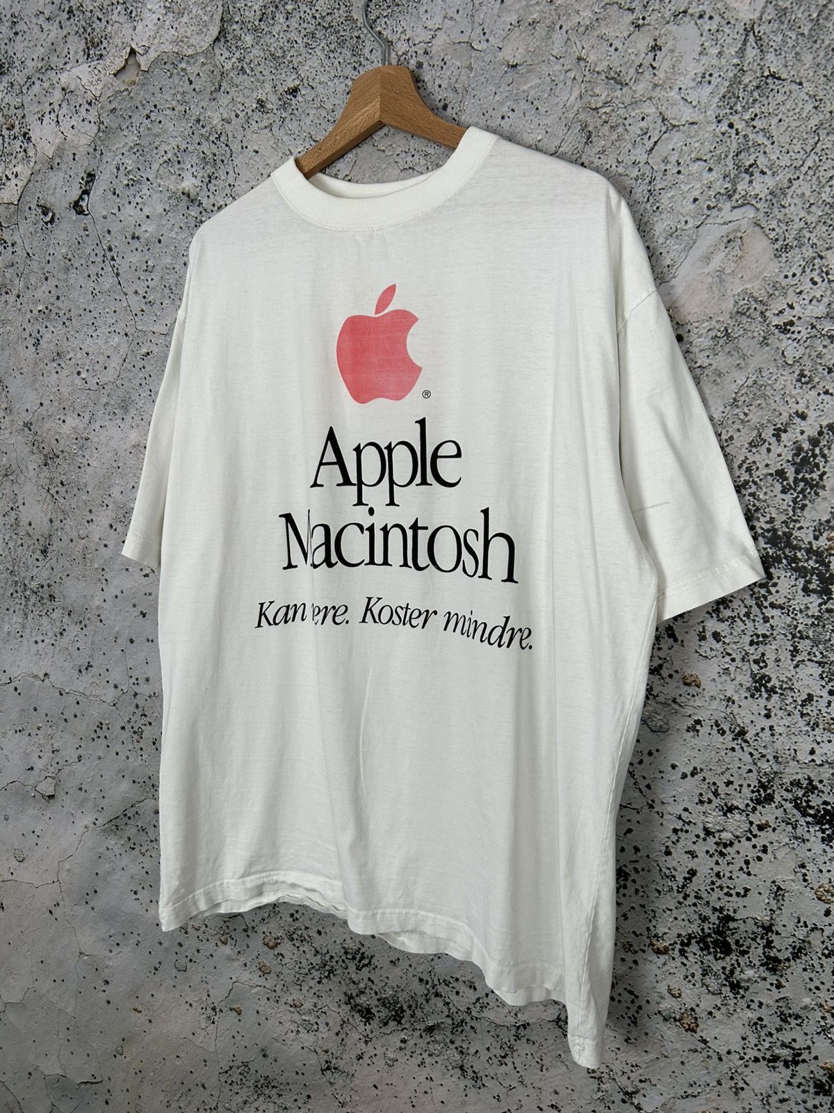 Vintage Vintage Apple Macintosh Archive Rare 90s Graphic Tee Size US XL / EU 56 / 4 - 2 Thumbnail