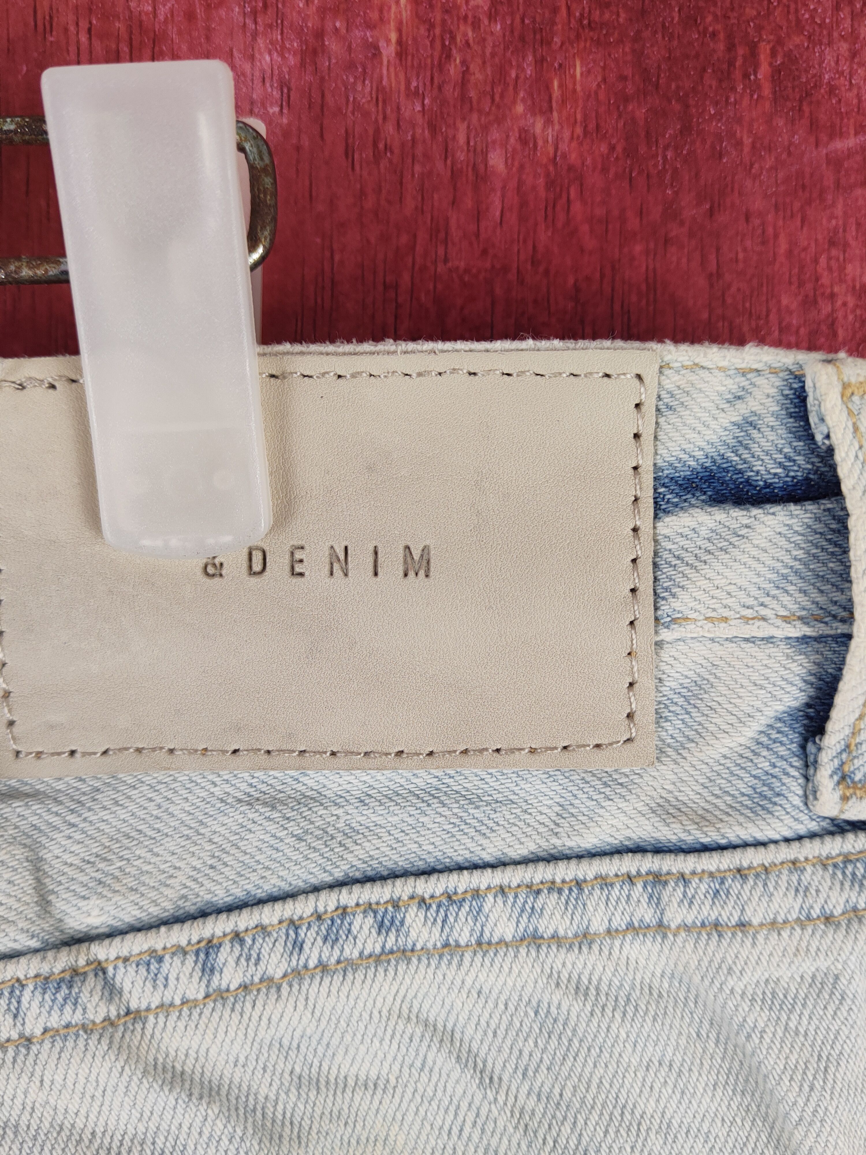 Japanese Brand & Denim Blue Faded Distressed Ripped Jeans #S2357 Size US 33 - 10 Thumbnail