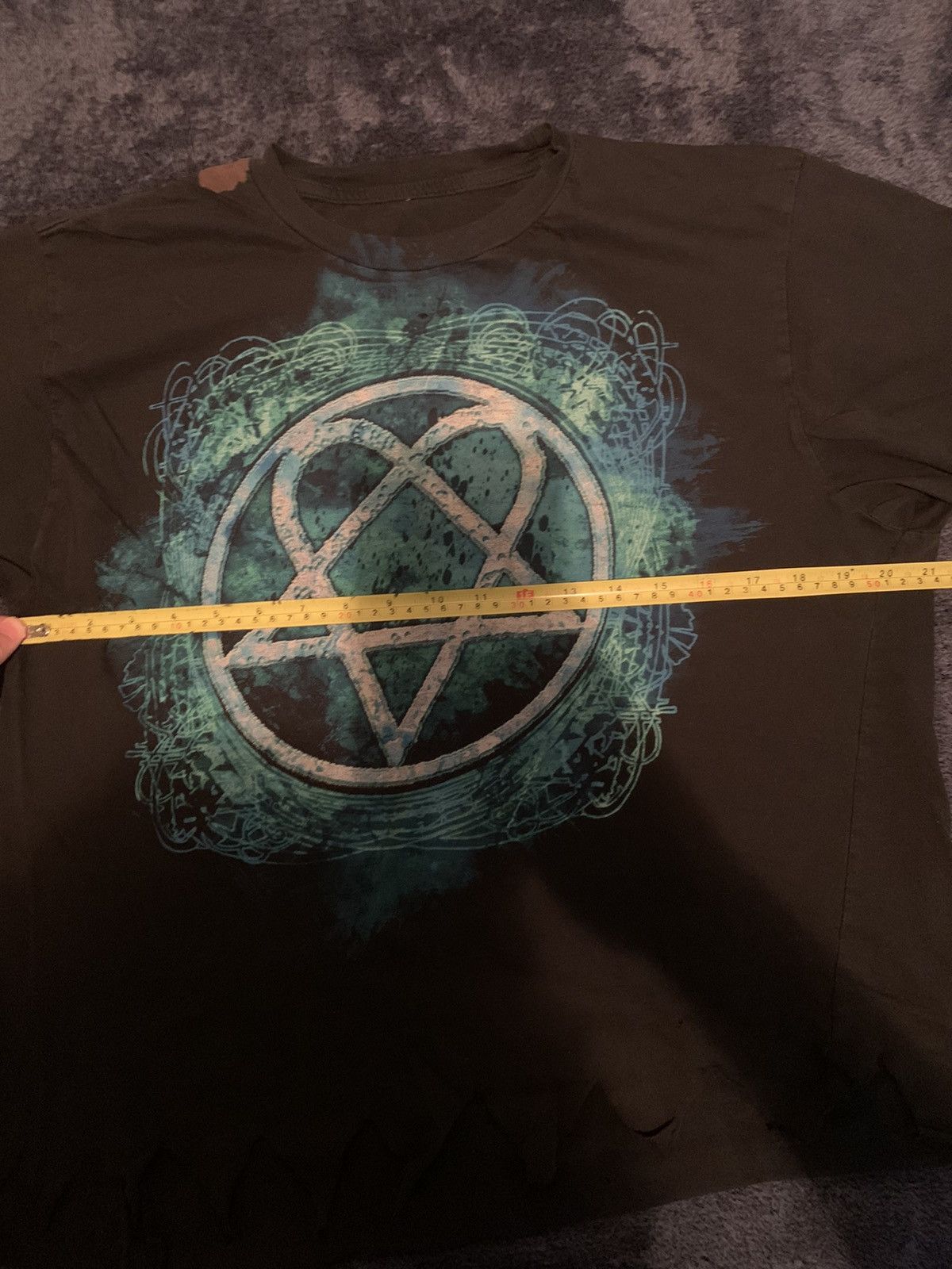 Vintage HIM Shirt Streetwear Opium Emo Punk Heartagram Scene Fashion Size US S / EU 44-46 / 1 - 2 Thumbnail
