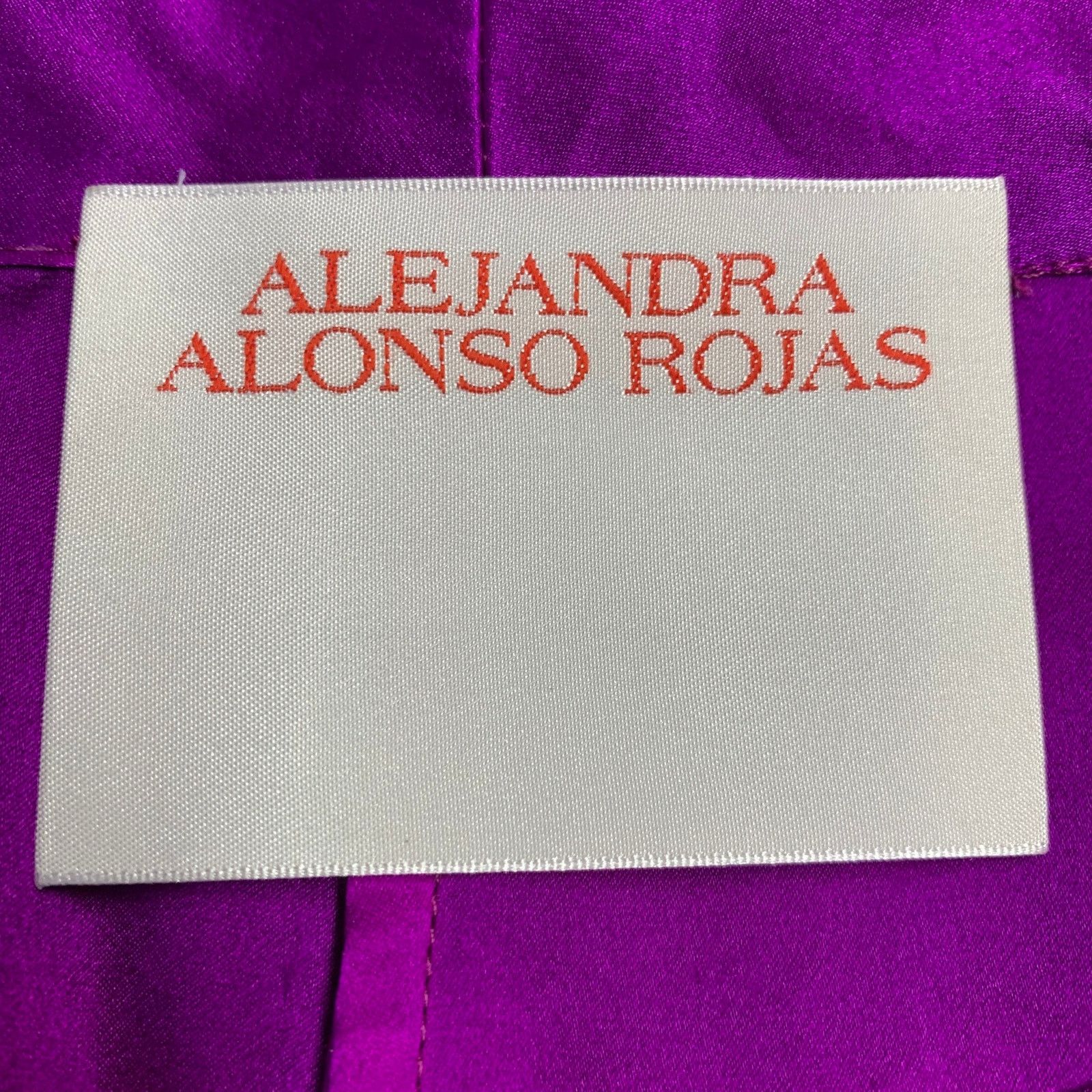 Other 2 Pink Purple Silk Satin Two Tone Dip Dyed Shorts Size 26" / US 2 / IT 38 - 3 Thumbnail