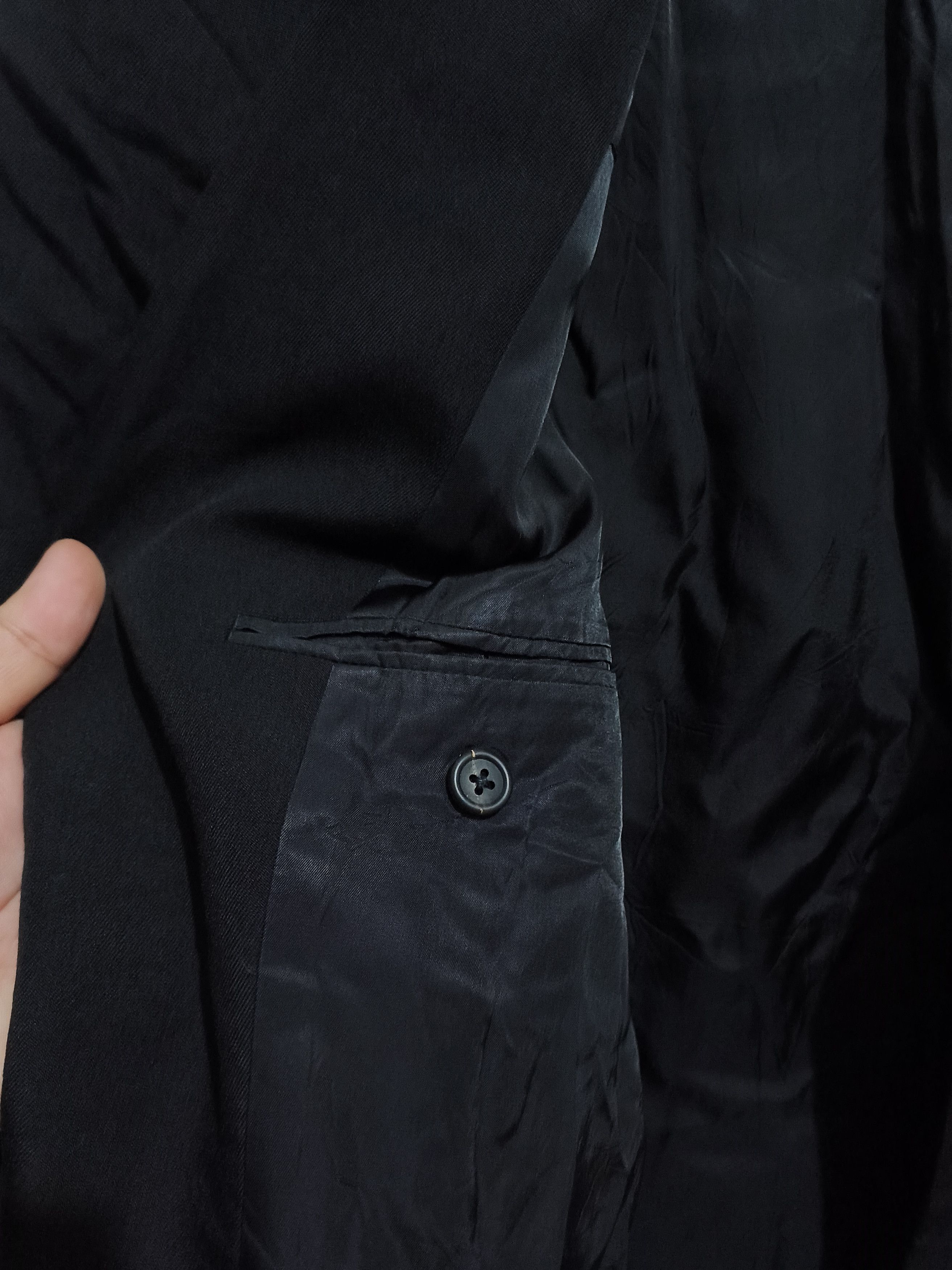 Yohji Yamamoto 🔥Vintage 90s Y's For men Oversized 3 Button Wool Blazer Size 48R - 9 Thumbnail
