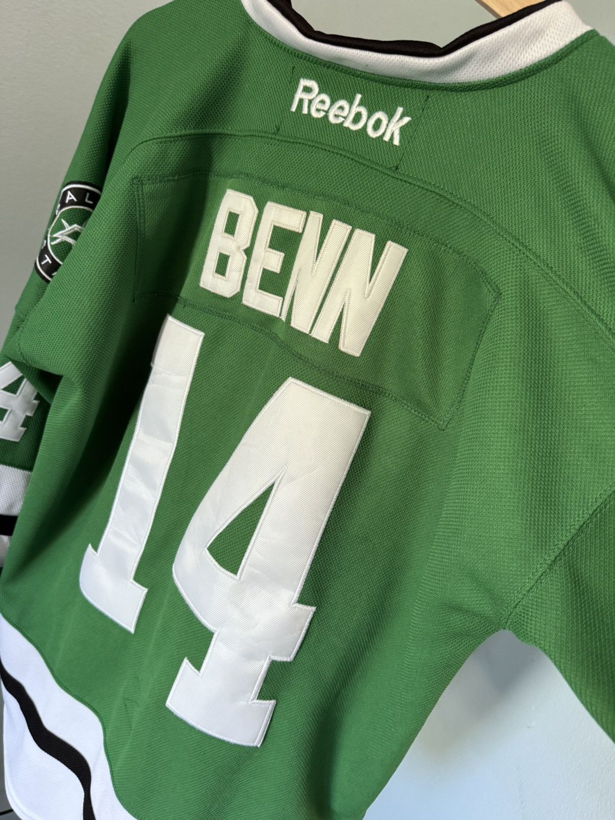 NHL NHL Green Dallas Stars Captain Hockey Jersey Benn 2XL Size US XXL / EU 58 / 5 - 6 Thumbnail