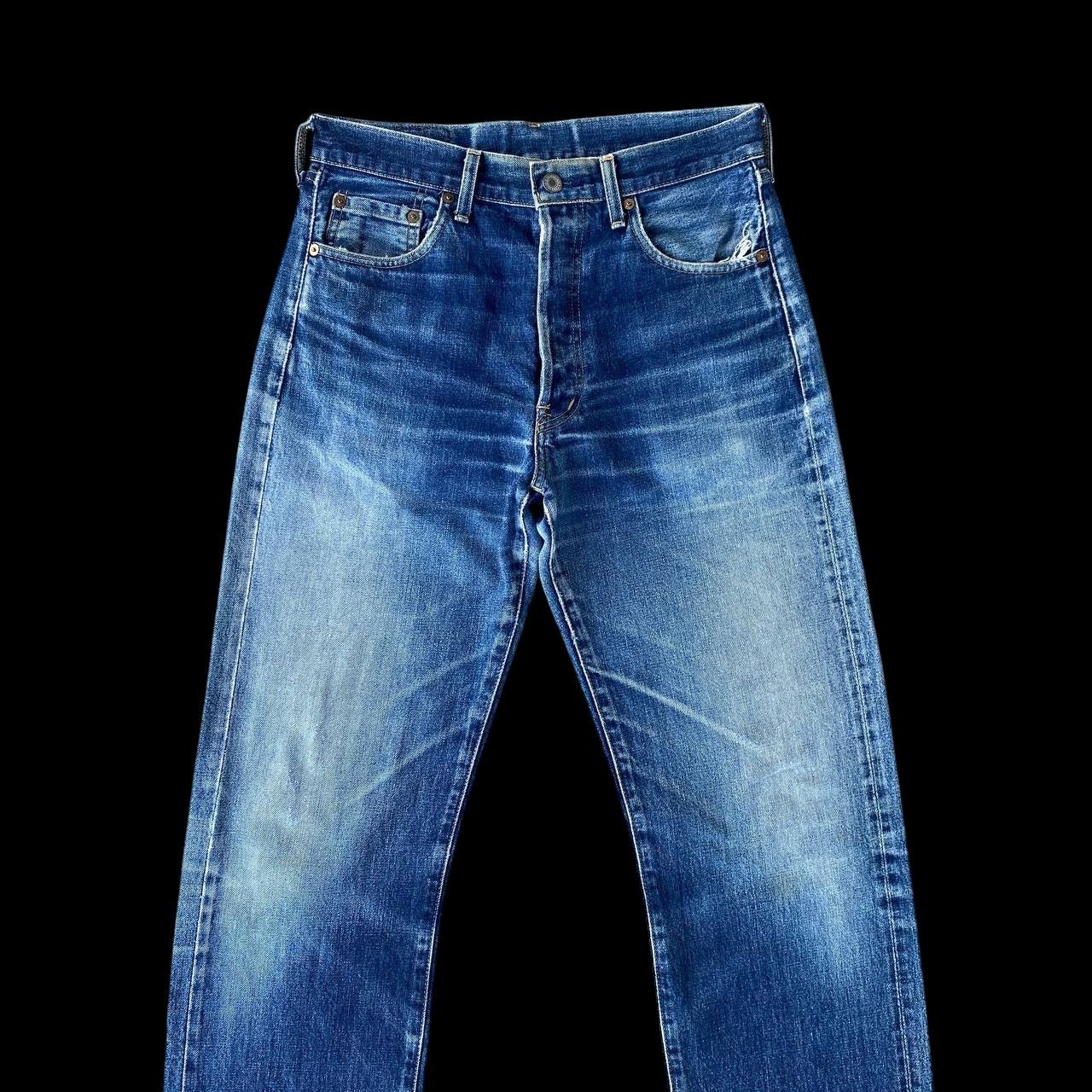 Levi's Vintage Clothing Vintage Levi’s 503BXX 90's Selvedge Denim Big E Repro 1950s Size US 29 - 3 Thumbnail