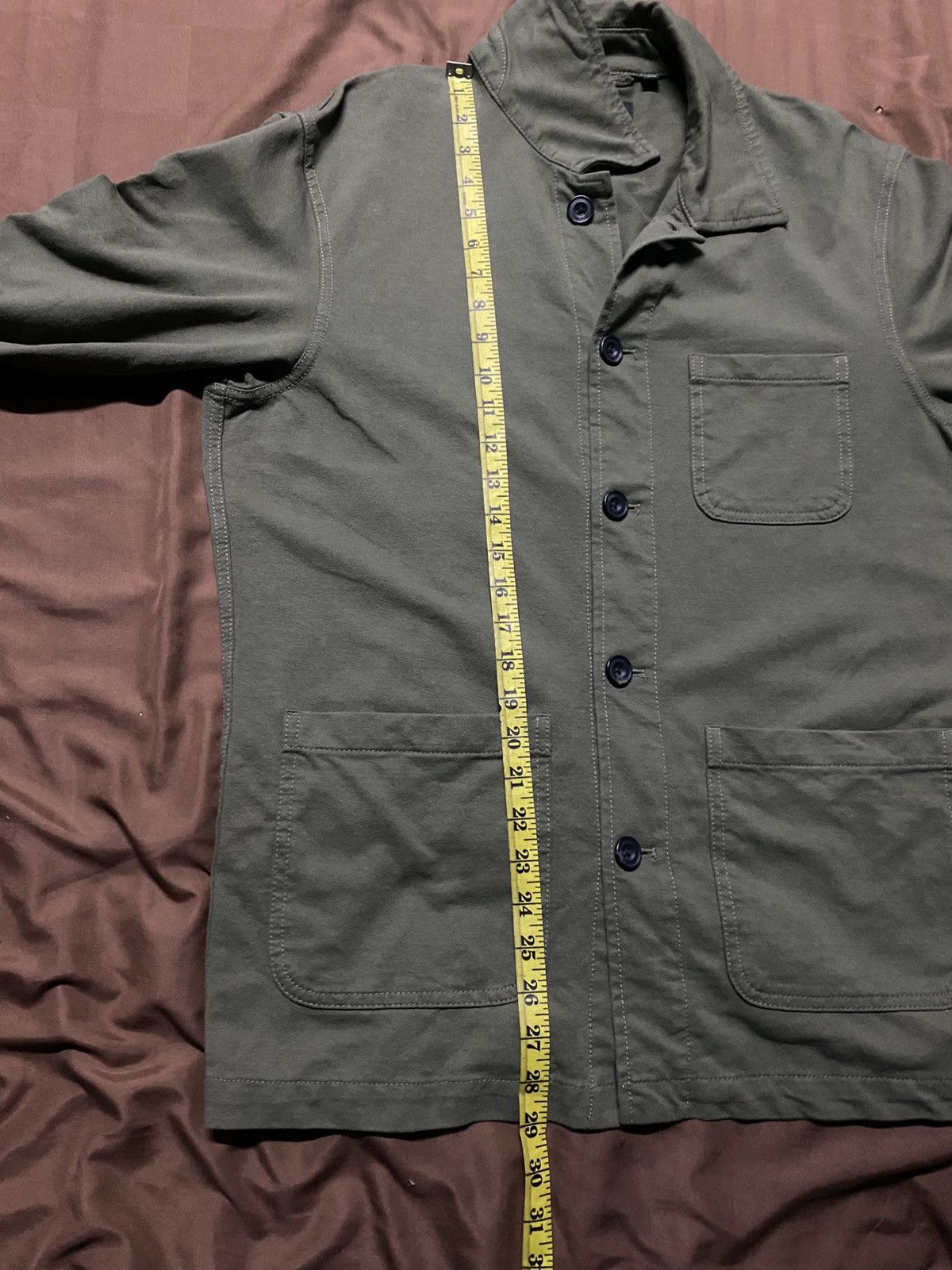 Uniqlo Uniqlo Olive Green Over Shirts Size US L / EU 52-54 / 3 - 8 Thumbnail