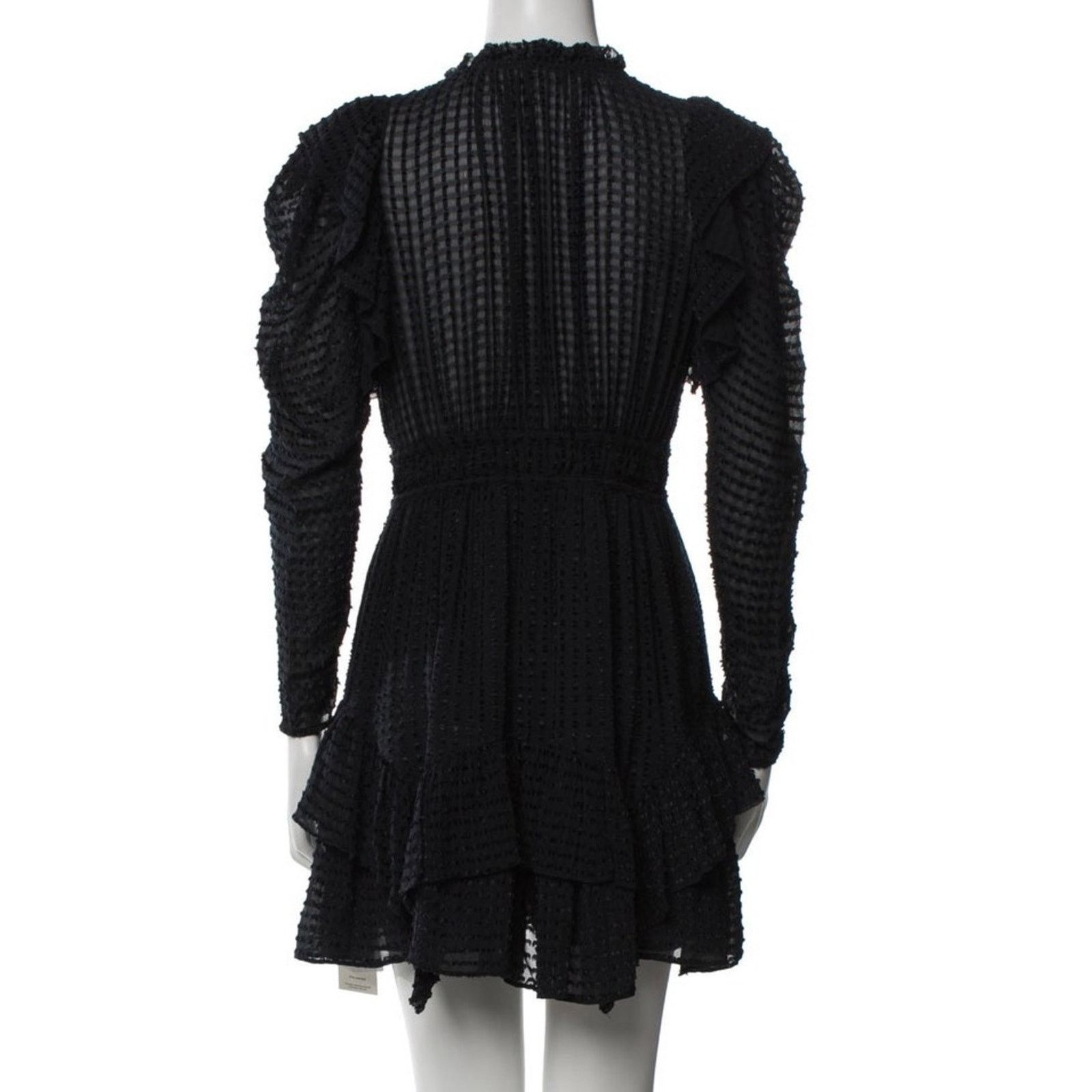 Ulla Johnson Ulla Johnson $575 Leah Dress in Noir Size 4 EUC Size S / US 4 / IT 40 - 13 Thumbnail