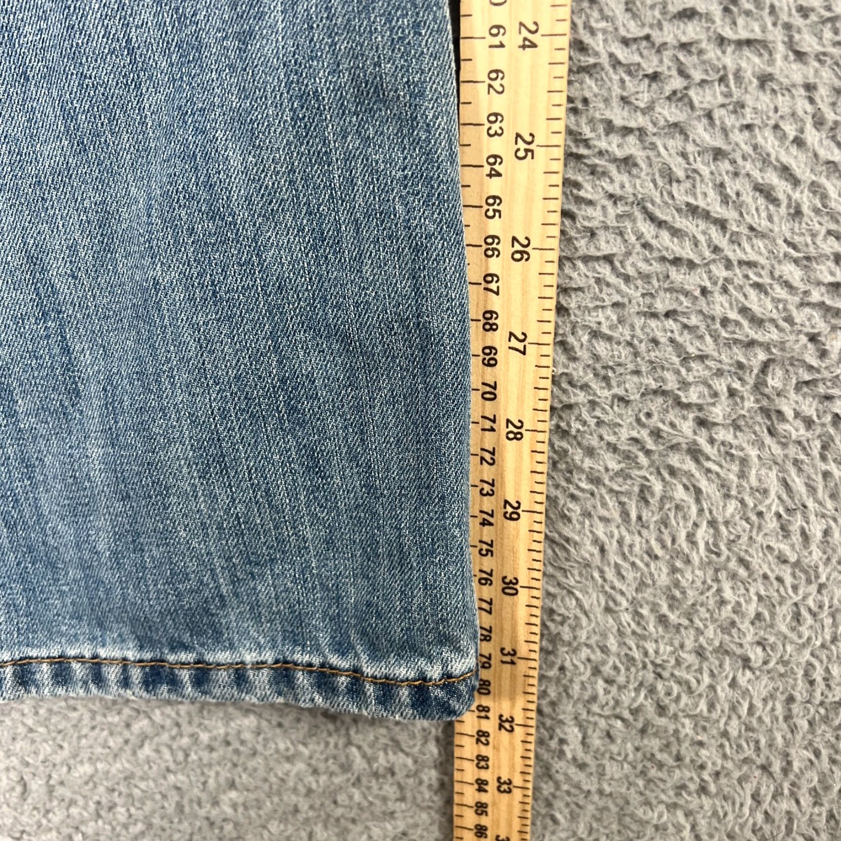 Levi's VINTAGE Levi's 569 Jeans Mens Regular Fit Straight Leg Denim Pants 38x32 Blue Size US 38 / EU 54 - 3 Thumbnail