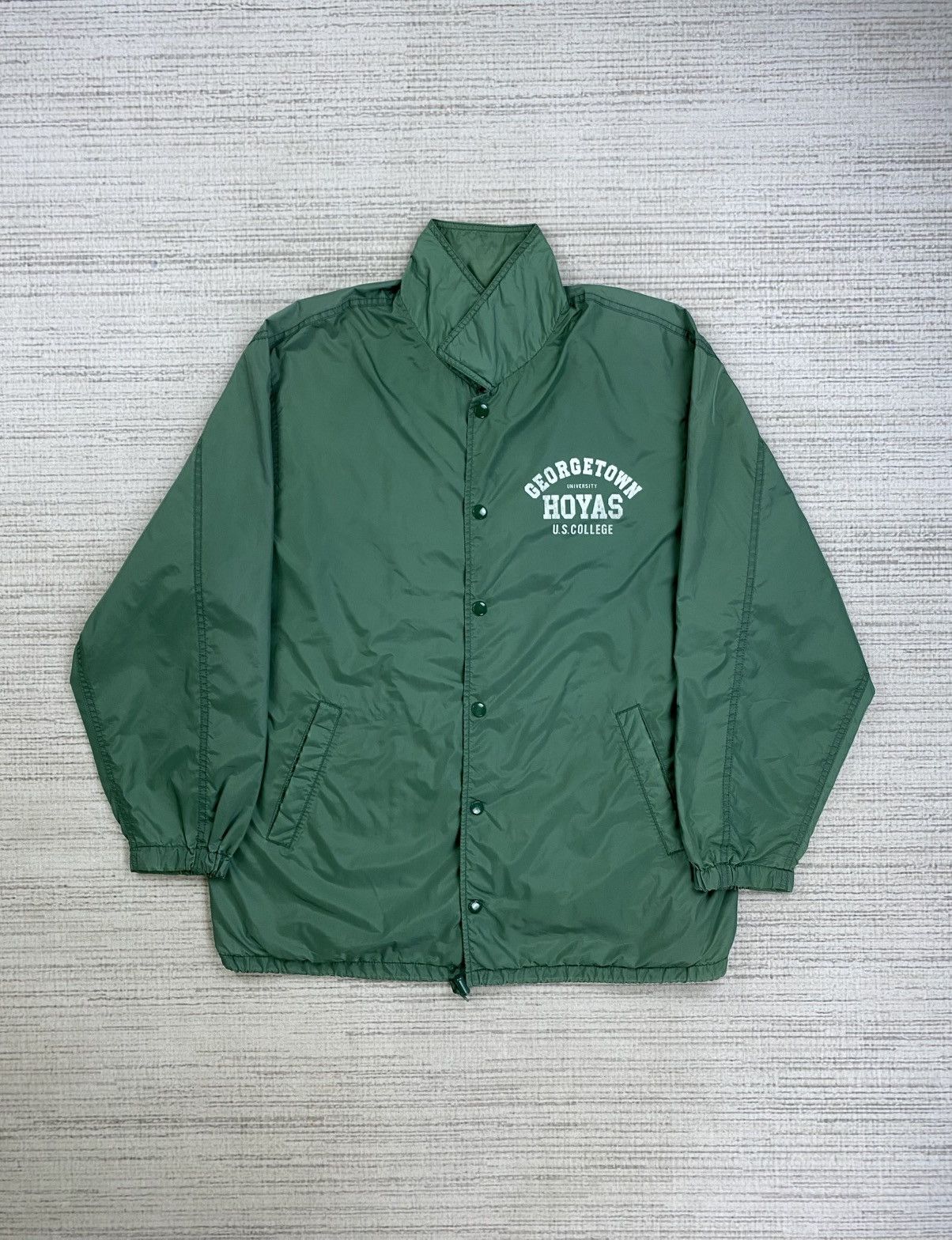 Vintage Vintage Georgetown Hoyas U.S College Button Shirt Jacket Size US L / EU 52-54 / 3 - 5 Thumbnail