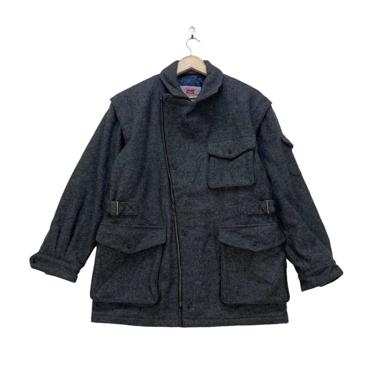 Designer × Japanese Brand × Vintage Japanese Brand Hautyford Double Collar Jacket Size US M / EU 48-50 / 2 - 2 Thumbnail