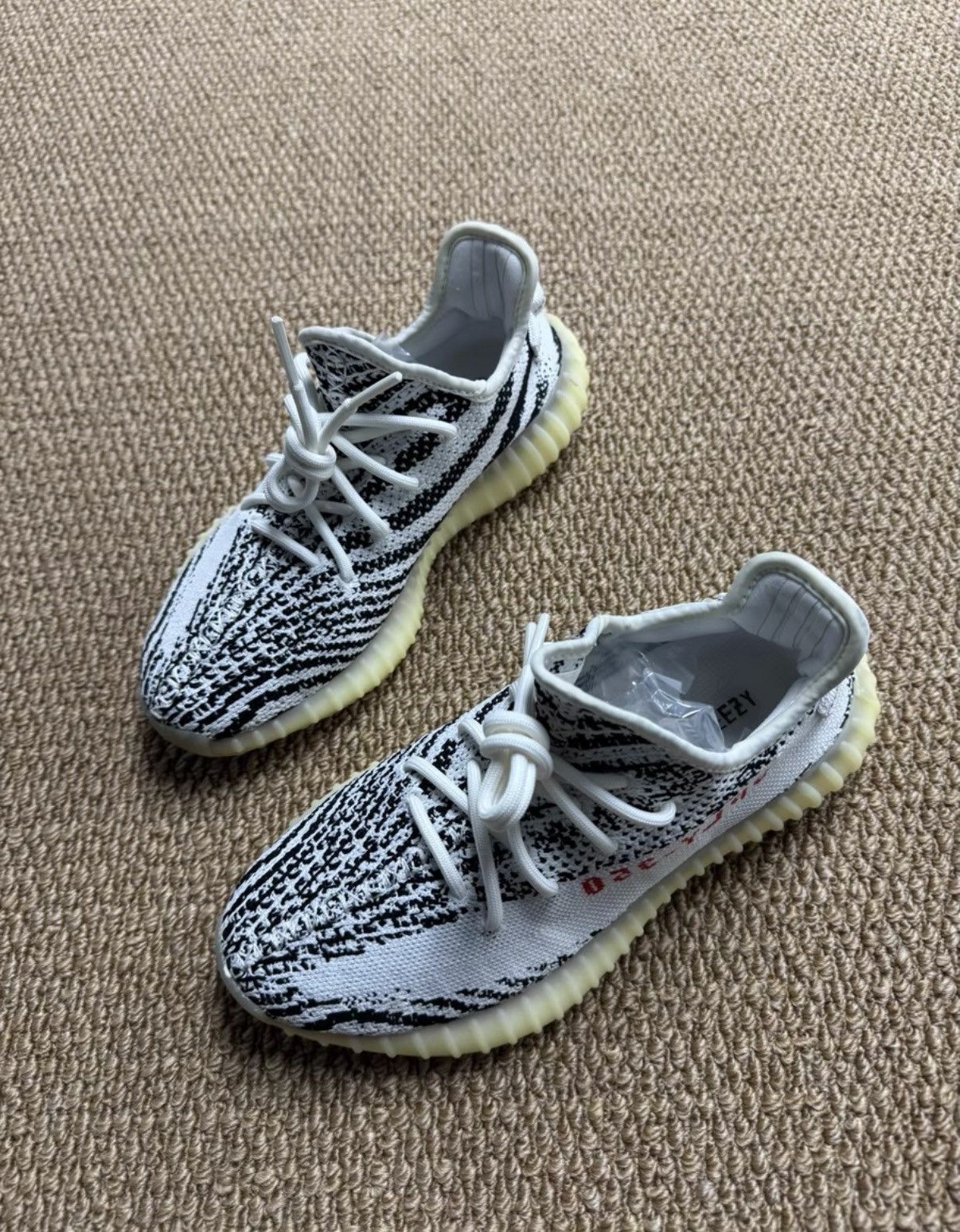 Adidas Adidas Yeezy 350 Zebra 2020 CP9654 K37 Size US 6.5 / EU 39-40 - 1 Thumbnail