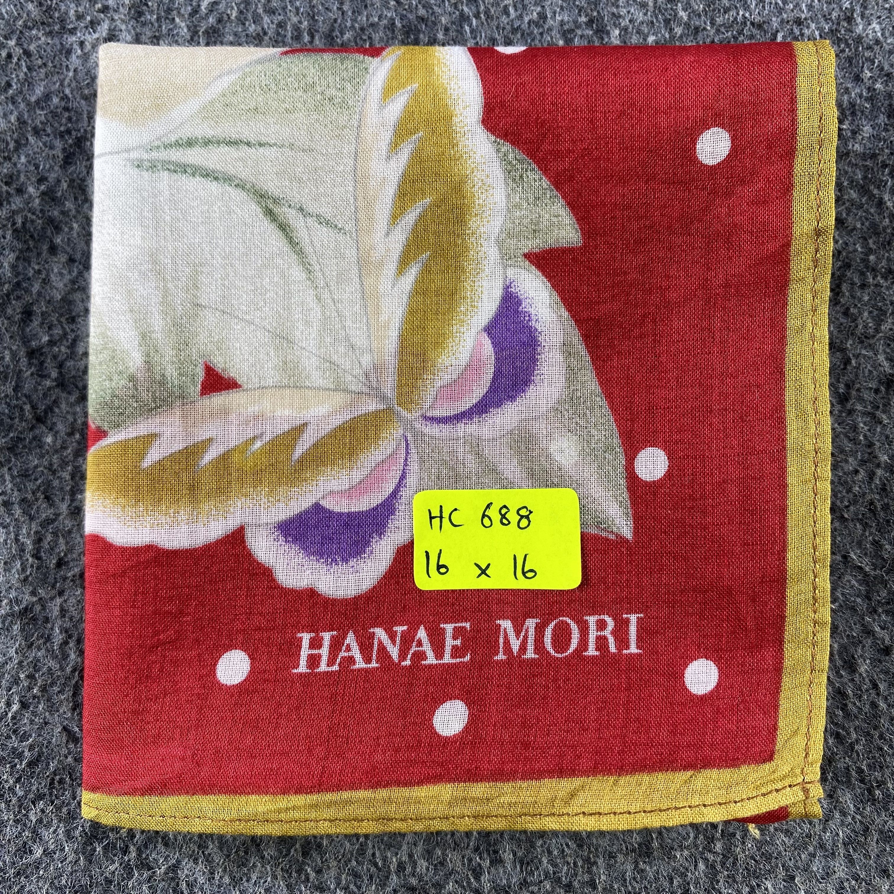 Hanae Mori × Japanese Brand Hanae Mori Handkerchief/Neckerchief/Bandana HC688 Size ONE SIZE - 6 Thumbnail