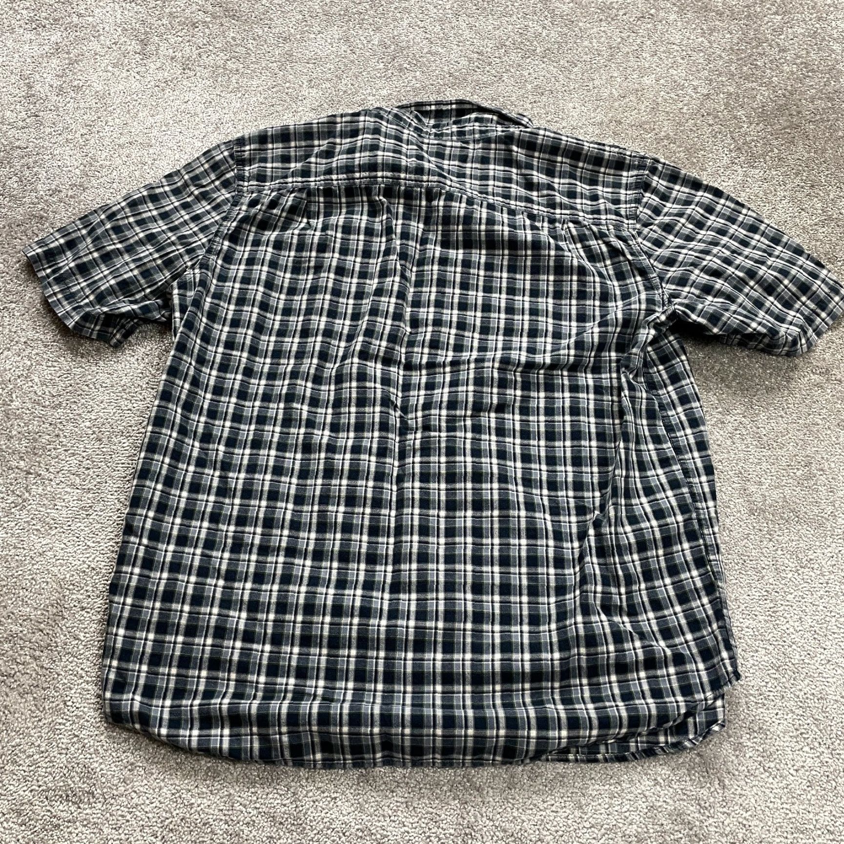 Carhartt Carhartt Flannel Shirt Mens XL Multicolor Plaid Short Sleeve Casual Top Size US XL / EU 56 / 4 - 2 Thumbnail