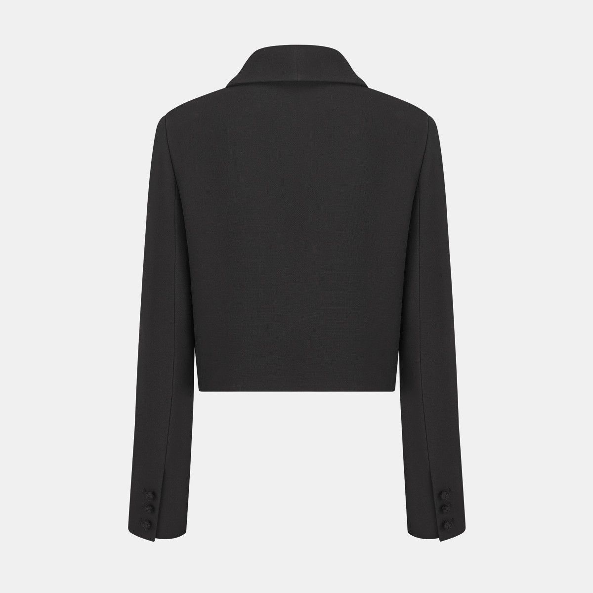 Dior o1bcso1str0225 Jacket with Brandenburg Closure in Black Size L / US 10 / IT 46 - 2 Thumbnail