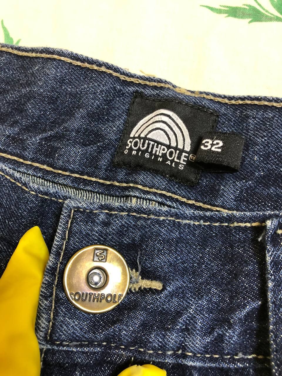 Southpole Southpole Baggy Single Knee Denim Pants JNCO Skater Size US 32 / EU 48 - 11 Thumbnail
