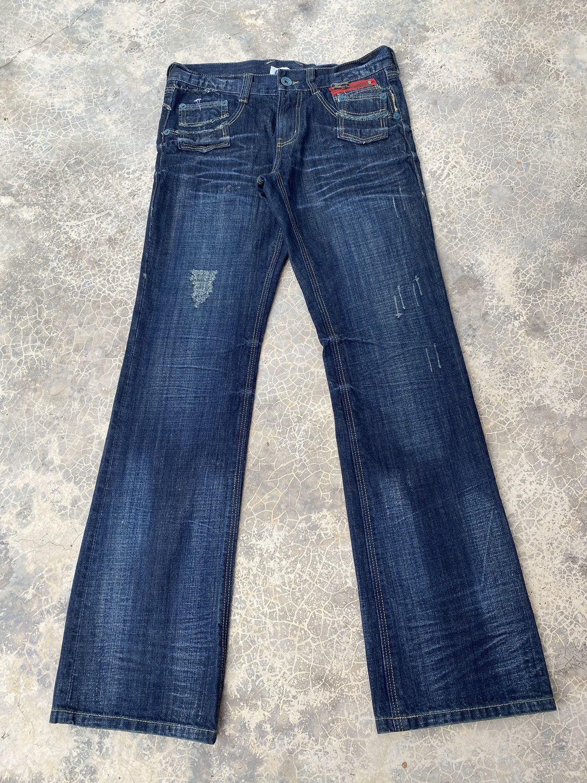 Japanese Brand Japanese Brand Russ K Flare Pant Size US 32 / EU 48 - 1 Thumbnail