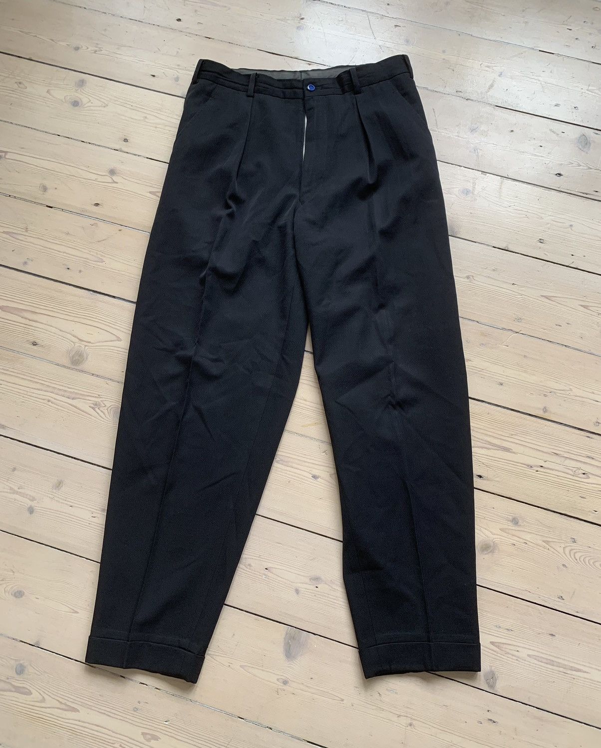 Comme Des Garcons Homme Wool Pants | Grailed