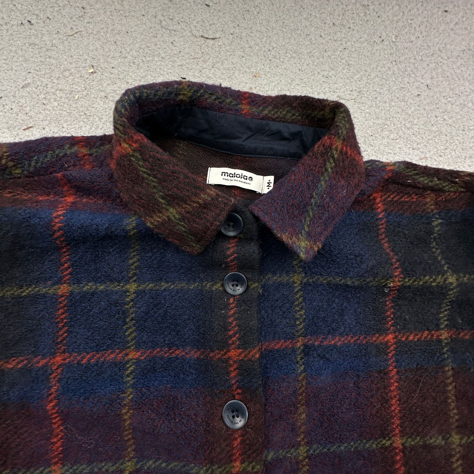 Maloja Maloja Wool Blend Long Flannel Shirt Shacket Womens Medium Size M / US 6-8 / IT 42-44 - 9 Thumbnail