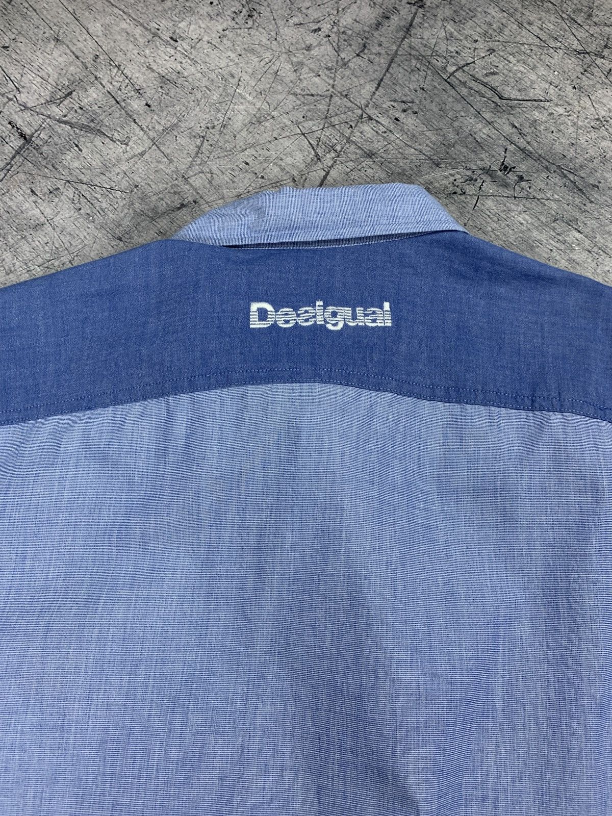 Desigual Desigual Avant Garde Patchwork Shirt Top Y2K Long Sleeve Size US XL / EU 56 / 4 - 9 Thumbnail