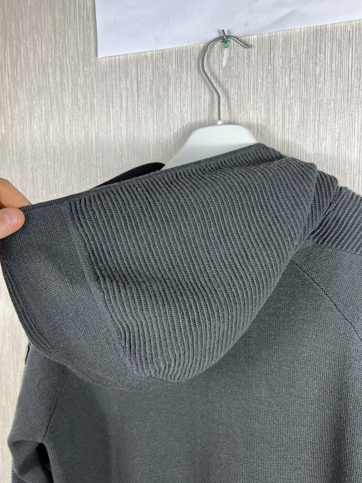 Emporio Armani EA7 Emporio Armani wool knitted hoodie zip cardigan knit Size US XL / EU 56 / 4 - 18 Thumbnail