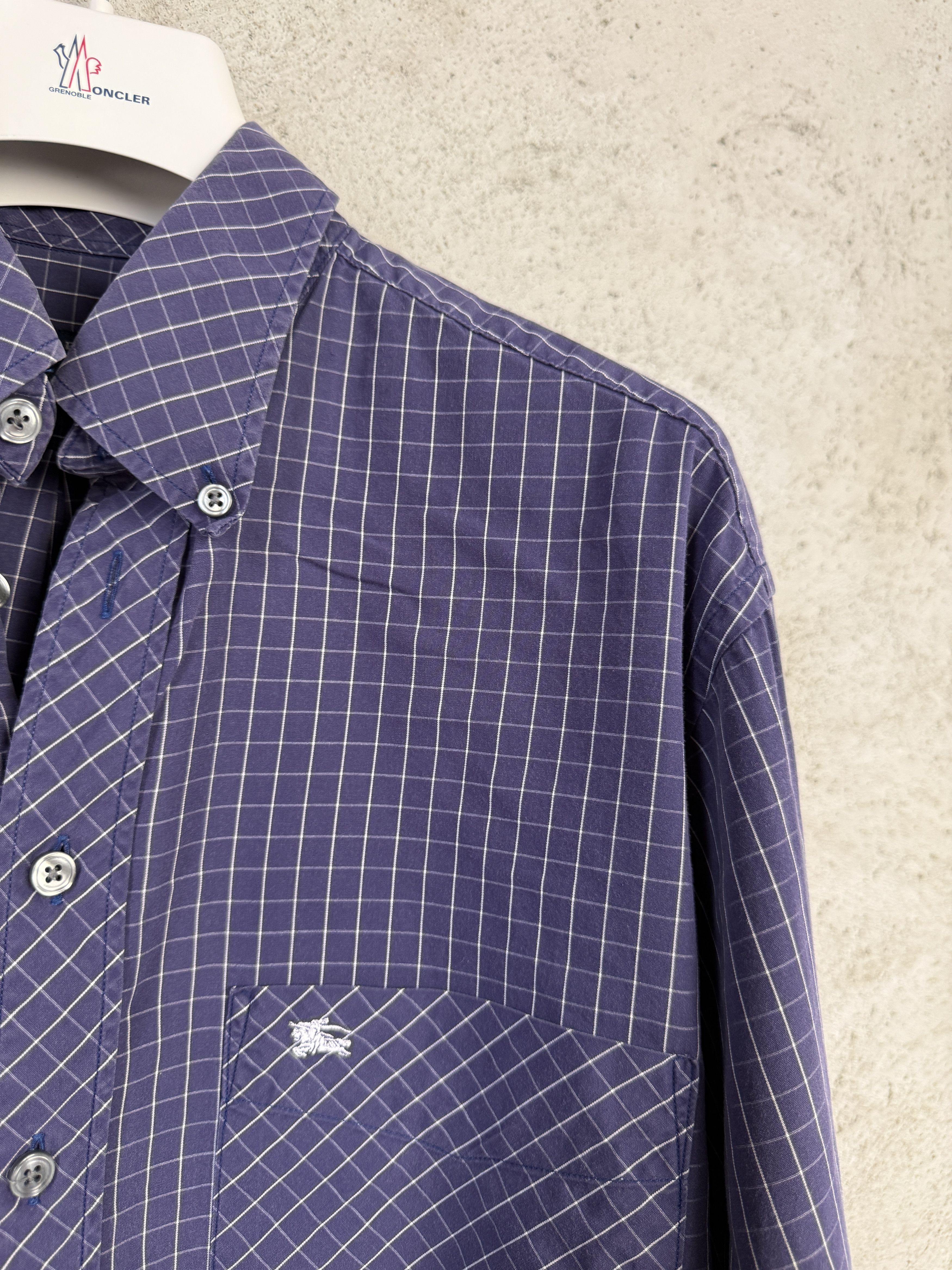 Burberry Burberry checked shirt button ups casual formal Size US L / EU 52-54 / 3 - 2 Thumbnail