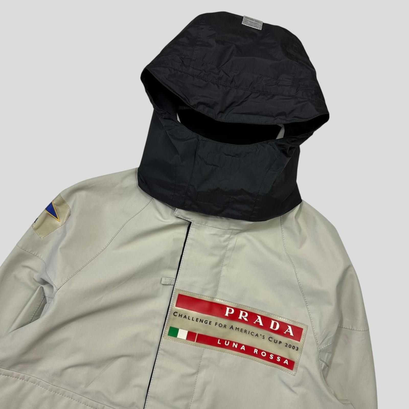 Prada Prada Challenge 2003 Team Exclusive Goretex Sail Jacket IT50 Size US L / EU 52-54 / 3 - 2 Thumbnail