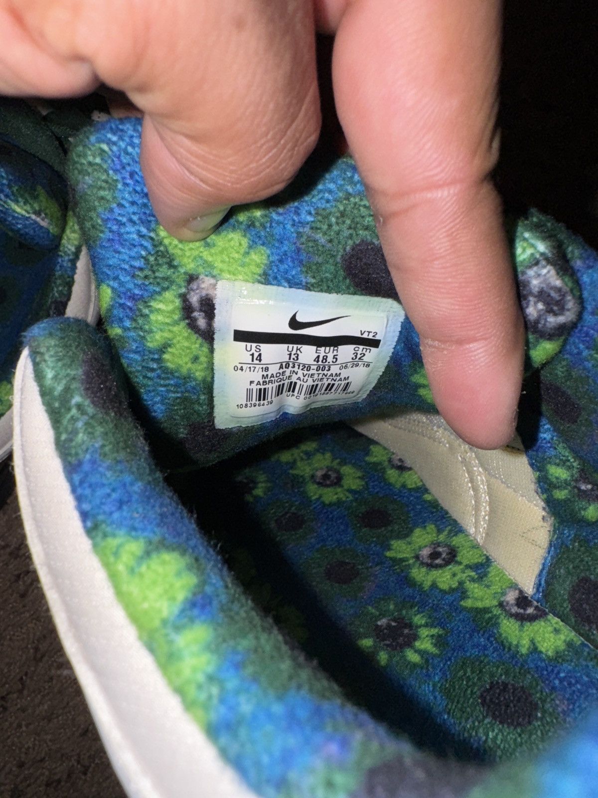 Nike 2018 Nike Air Span 2 SE 'Phantom' Size US 14 / EU 47 - 2 Thumbnail