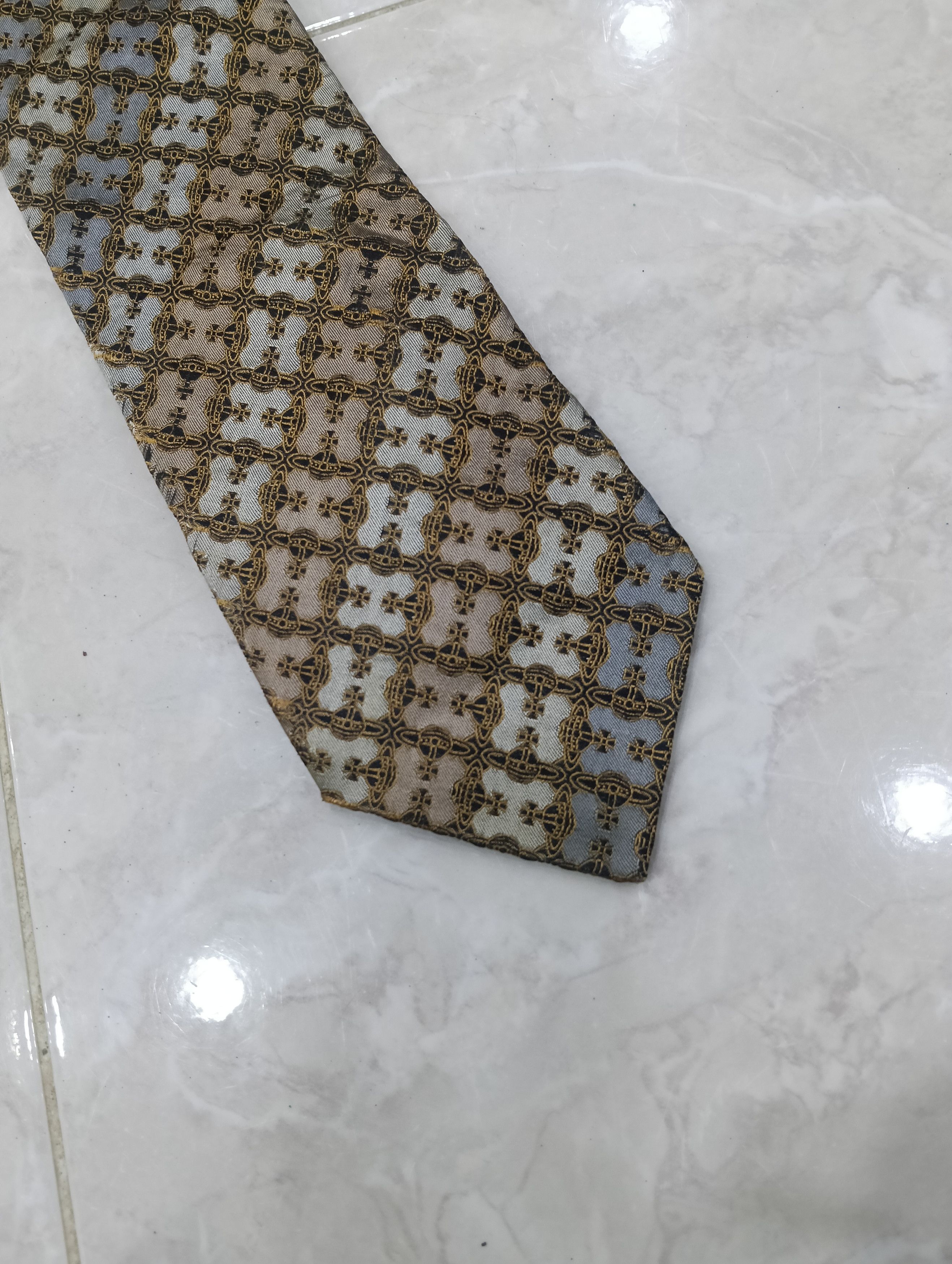 Vivienne Westwood Vivienne Westwood Monogram Tie Size ONE SIZE - 3 Thumbnail