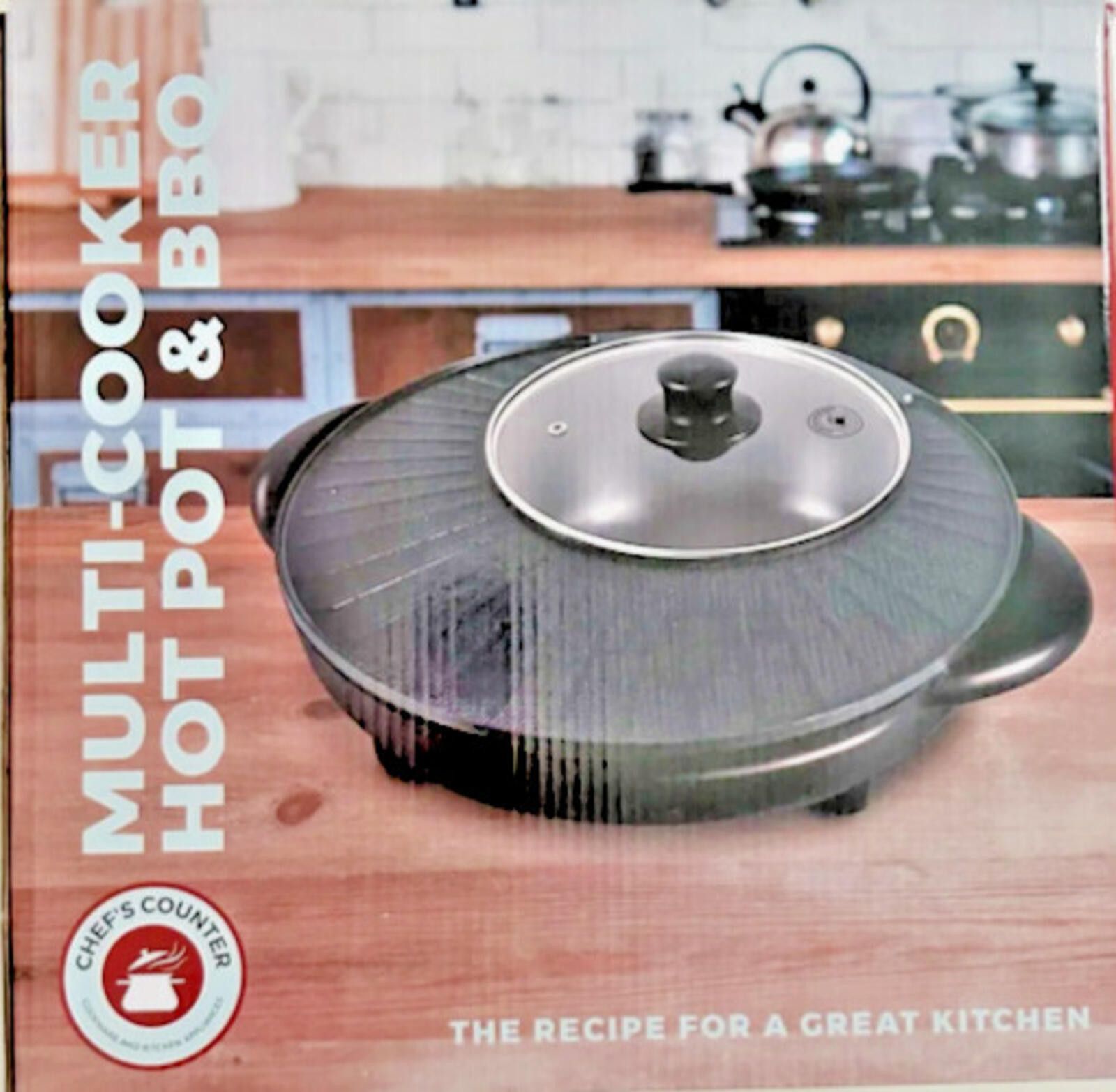 Other Chef's Counter Multi Cooker Hot Pot & BBQ Non Stick NEW Size ONE SIZE - 4 Thumbnail