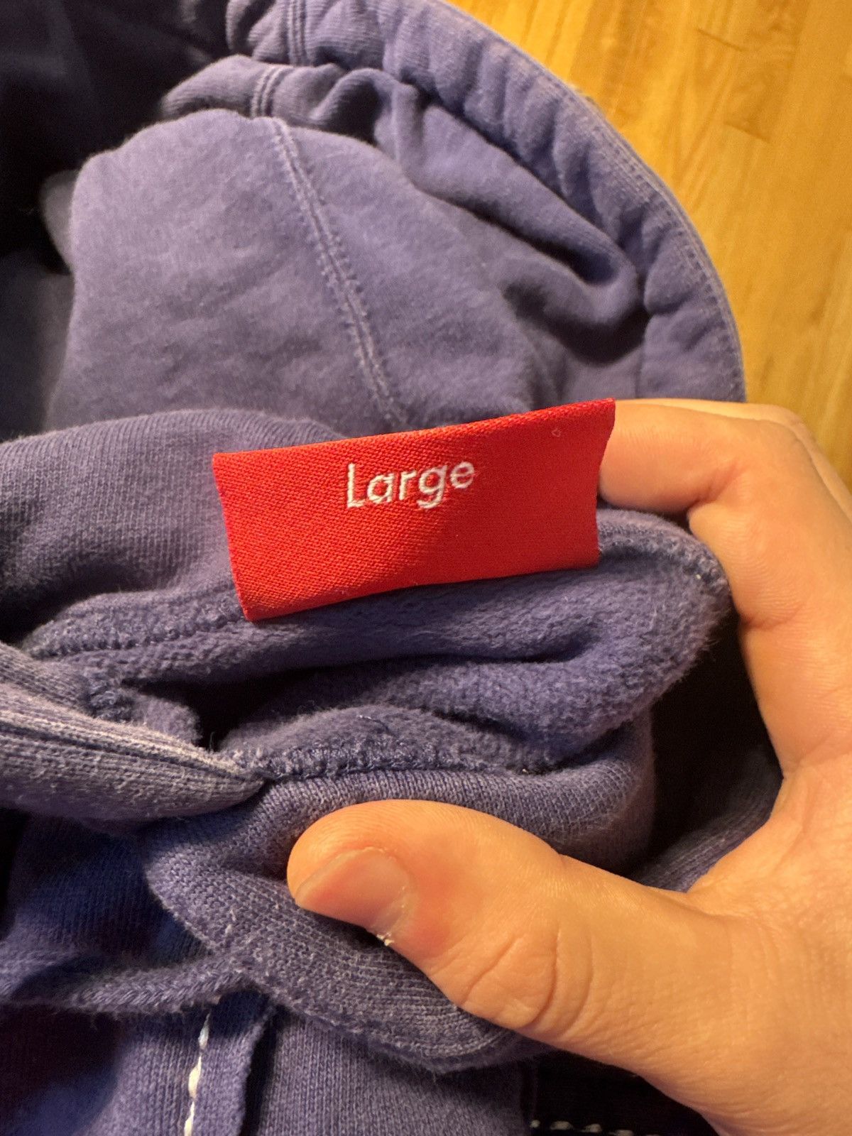 Supreme Supreme Cutout Letters Hooded Sweatshirt – Fall/Winter 2014 Size US L / EU 52-54 / 3 - 4 Thumbnail