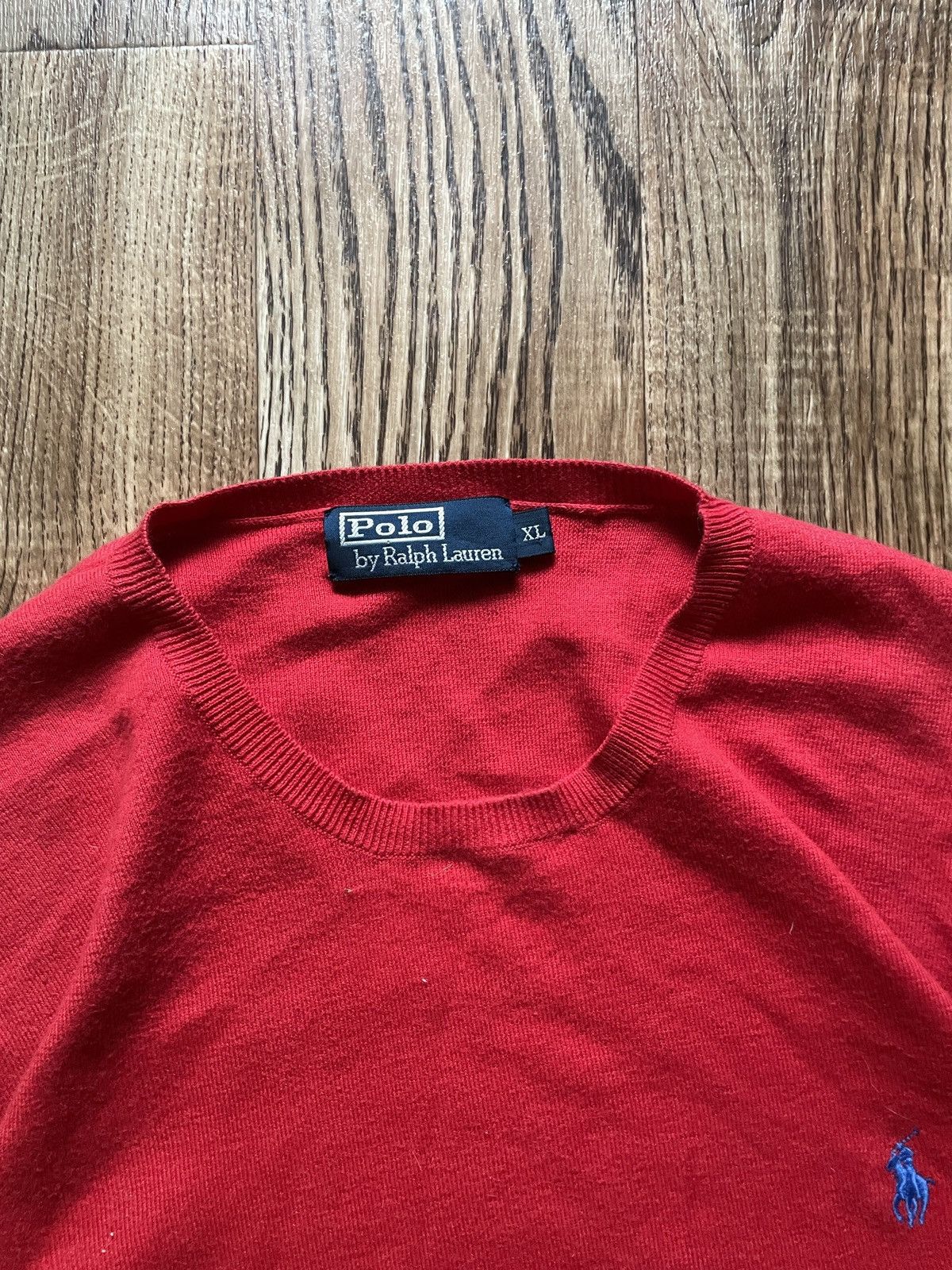 Polo Ralph Lauren Vintage sweater Polo Ralph Lauren Crew Neck Knit luxury Size US XL / EU 56 / 4 - 4 Thumbnail