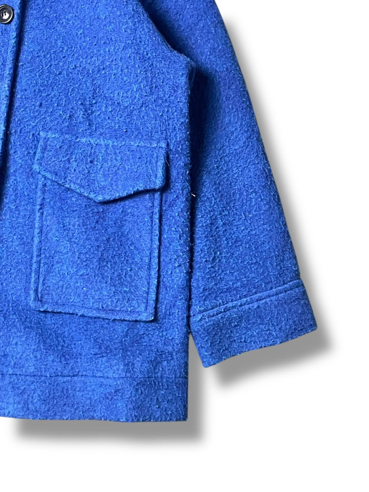 Beams Japan × Japanese Brand Ray BEAMS Brand Wool Shaggy Coat (62) Size US S / EU 44-46 / 1 - 3 Thumbnail