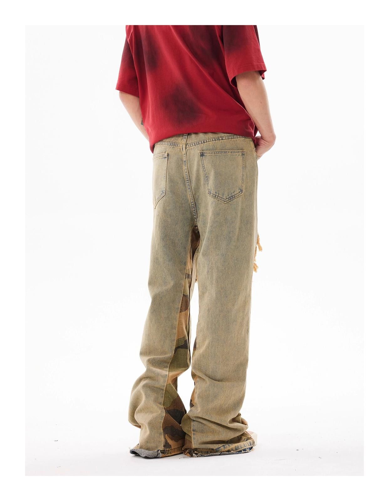 Other Acid Wash Distressed Denim Jeans Size US 32 / EU 48 - 5 Thumbnail