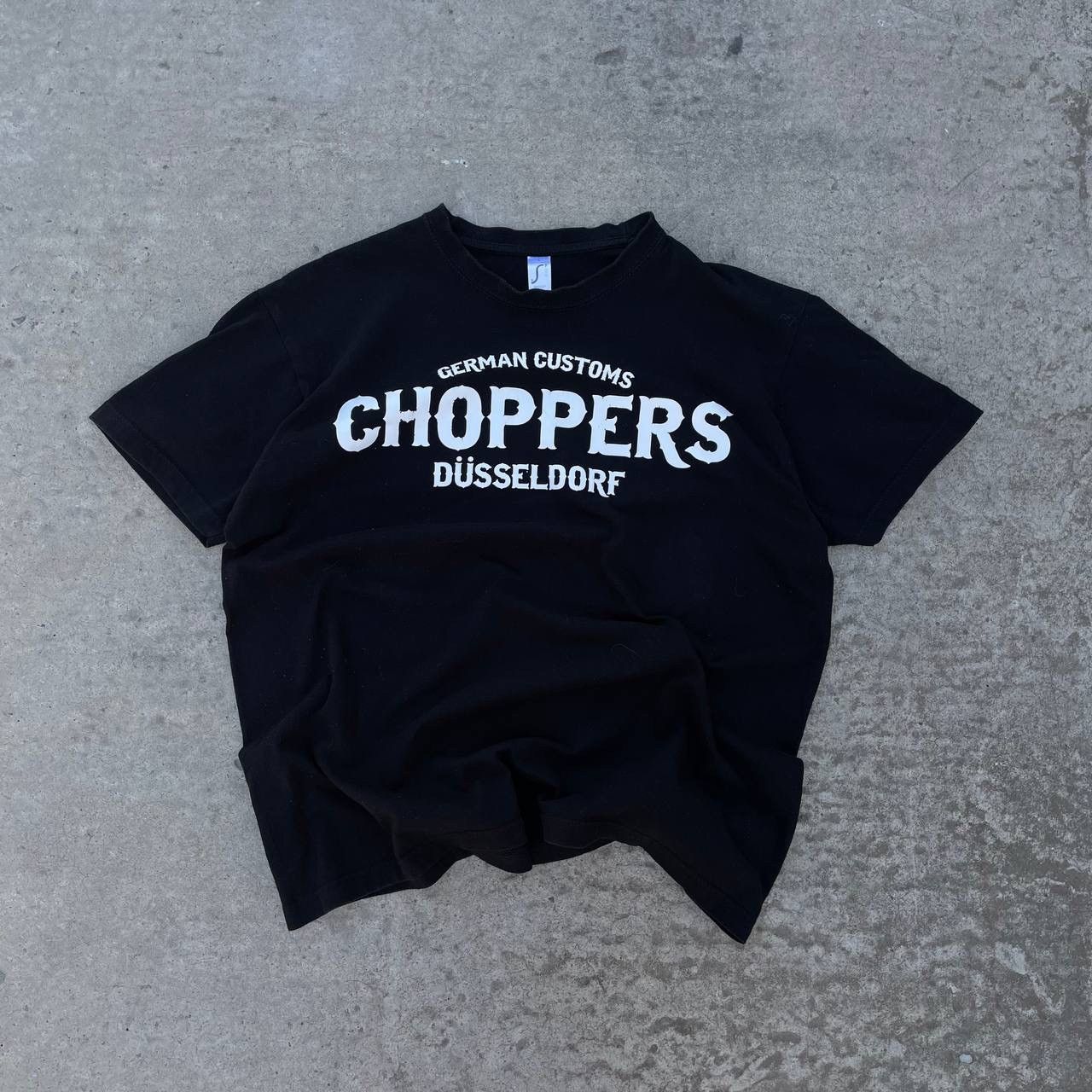 Vintage × West Coast Choppers Vintage Moto T-shirts German Custom Choppers Düsseldorf Size US L / EU 52-54 / 3 - 2 Thumbnail