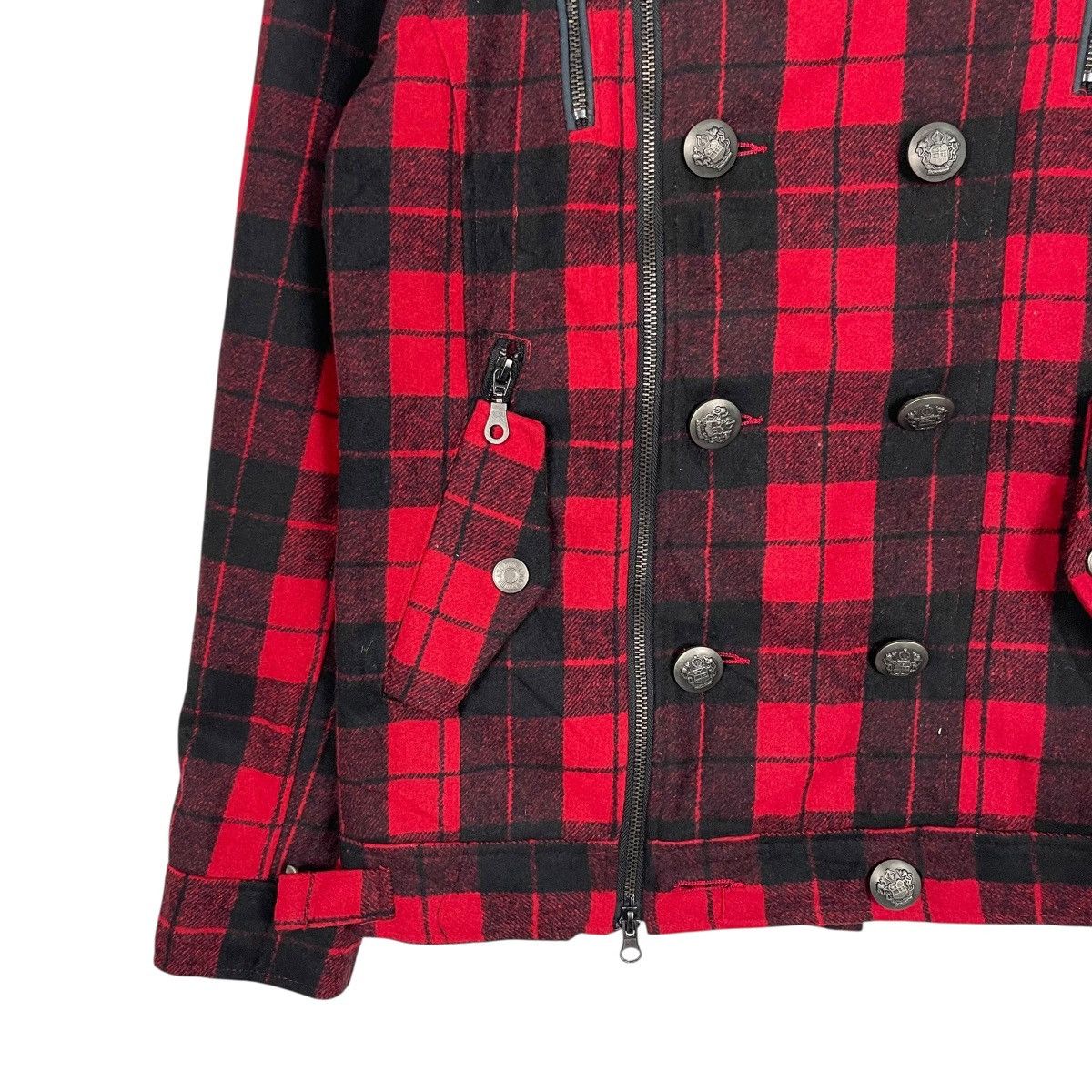 In The Attic In The Attic Tartan Punk Jacket Size US S / EU 44-46 / 1 - 3 Thumbnail