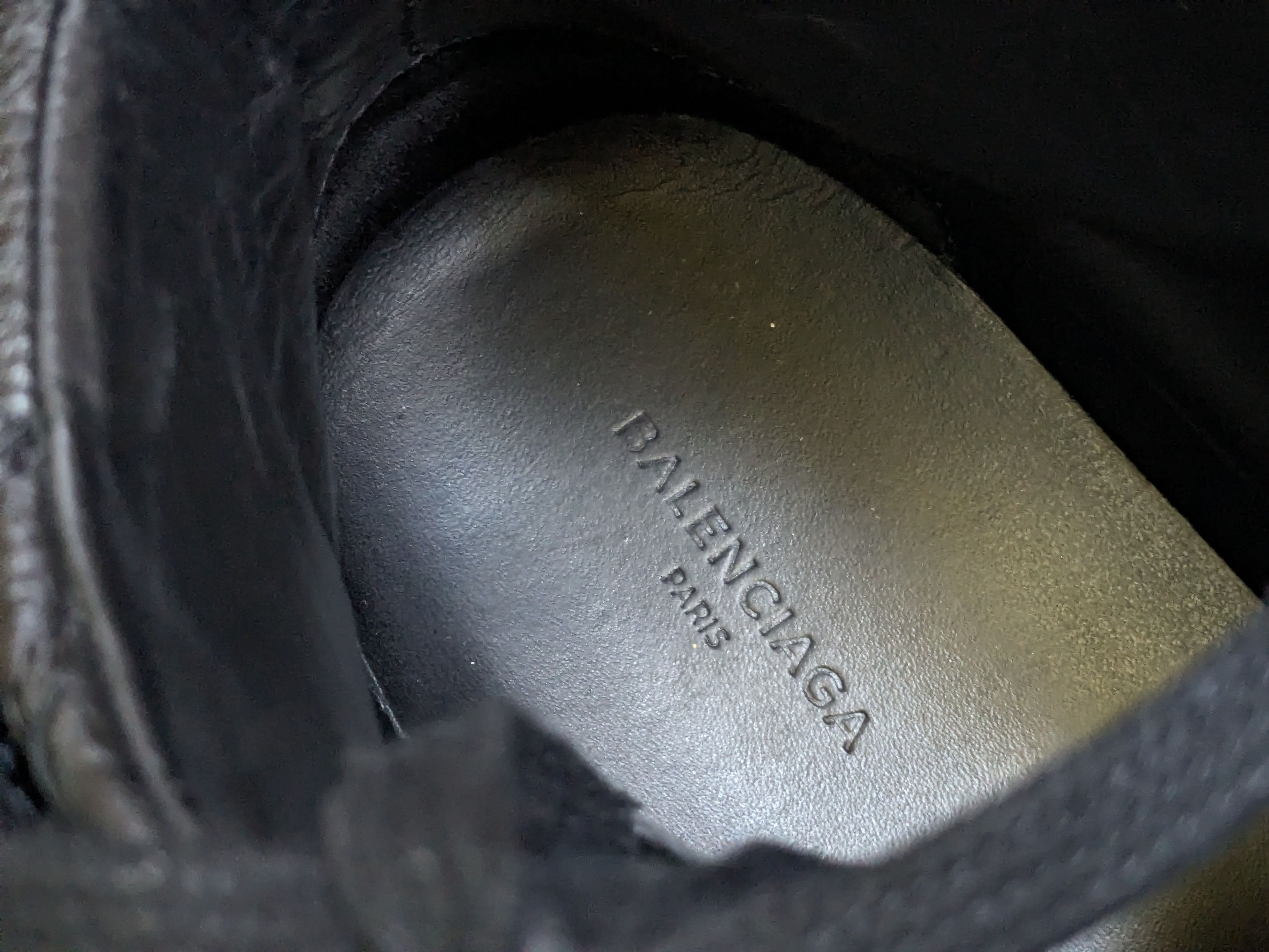 Balenciaga Balenciaga Arena Sneakers Black 9 High Tops Leather Size US 9 / EU 42 - 6 Thumbnail