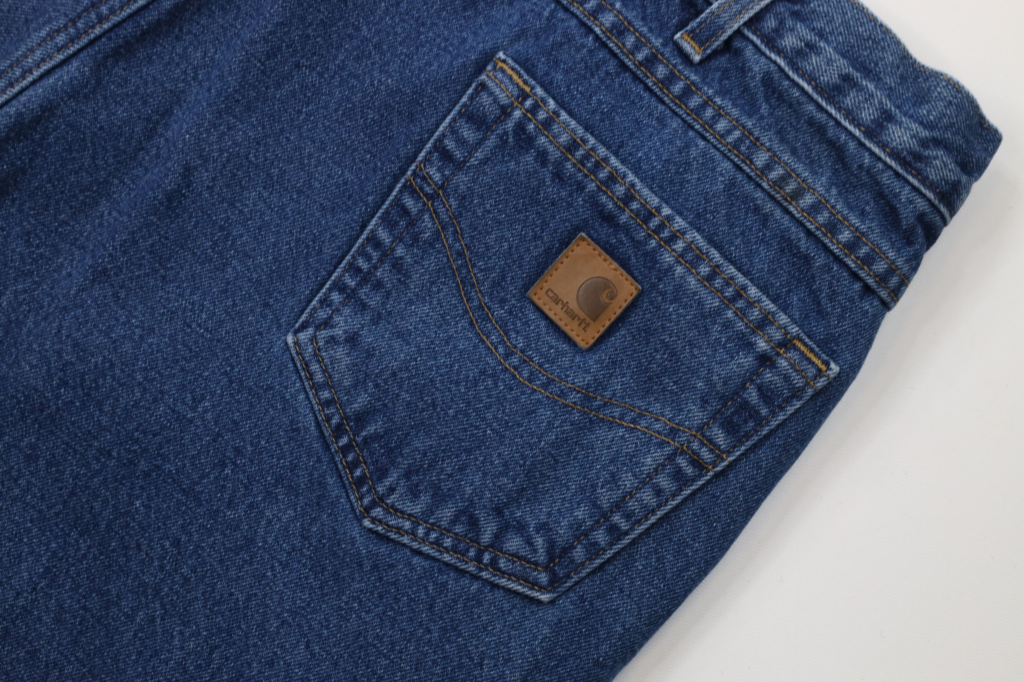 Carhartt Vintage Carhartt Fit Fleece Lined Wide Leg Denim Jeans Size US 42 / EU 58 - 15 Thumbnail