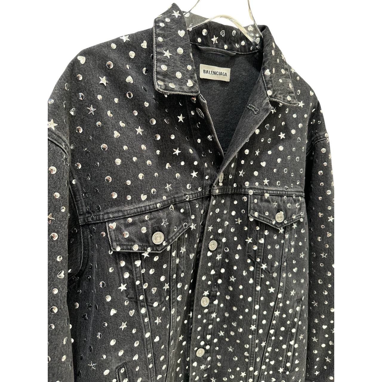 Balenciaga Balenciaga Grey Denim Jacket - Women's Size 34 Size XS / US 0-2 / IT 36-38 - 4 Thumbnail