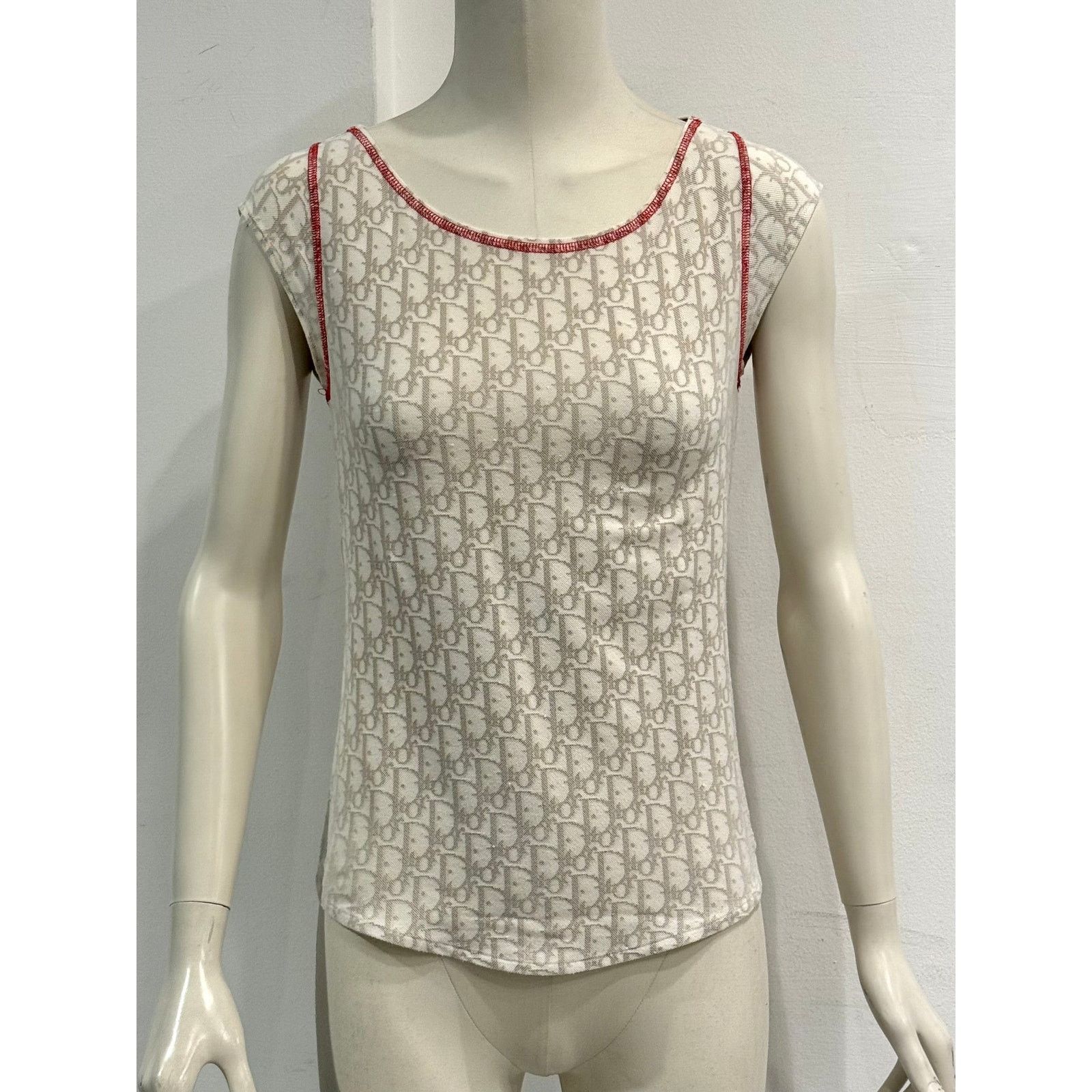 Dior 2000s Christian Dior by Galliano monogram t-shirt Size M / US 6-8 / IT 42-44 - 2 Thumbnail