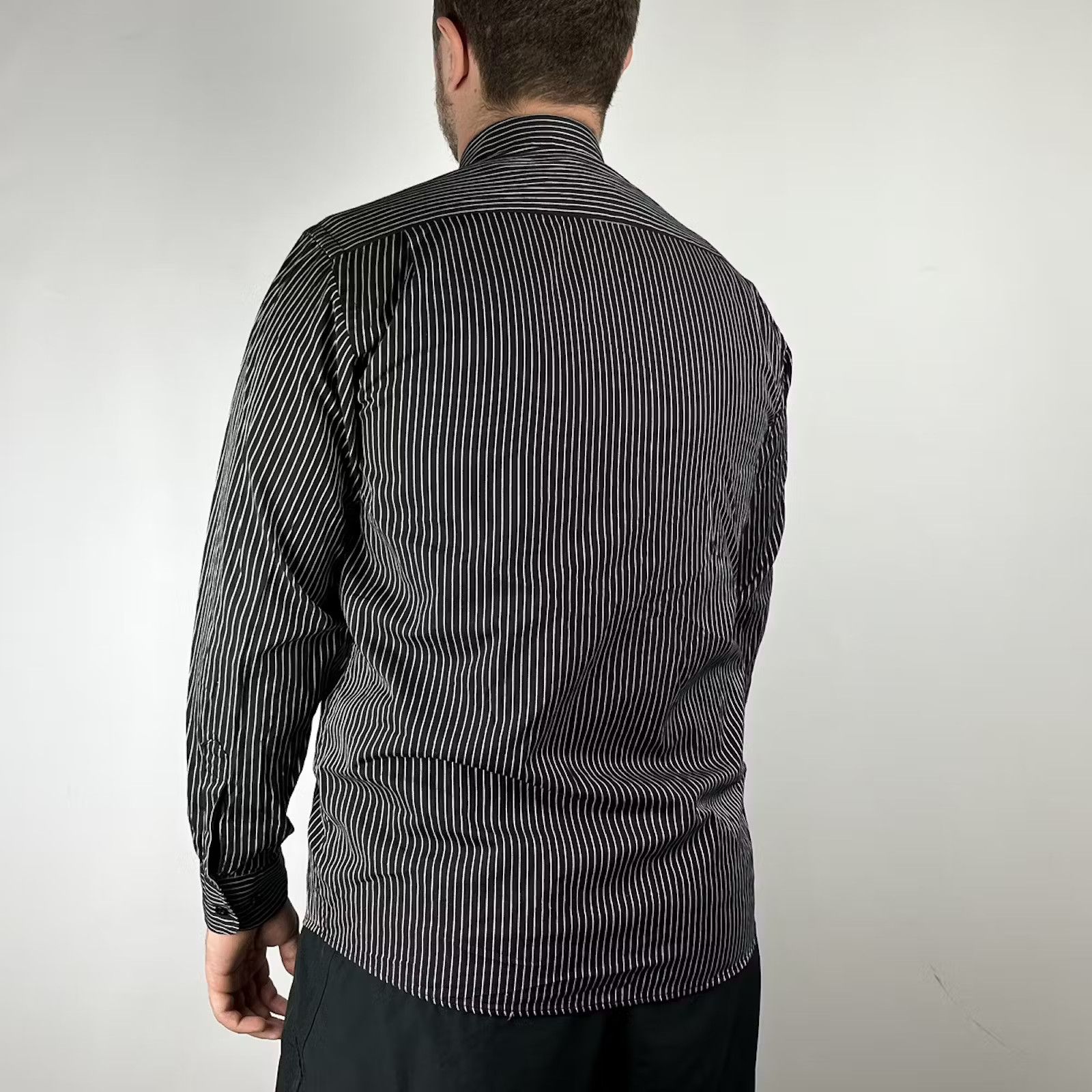 Armani Armani collezion shirt stripped size Large Size US L / EU 52-54 / 3 - 3 Thumbnail