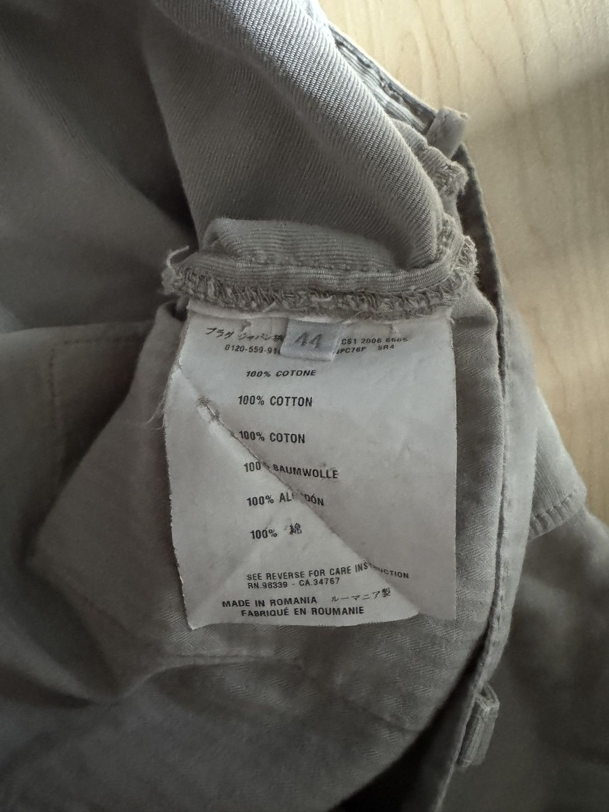 Prada Prada Cargo Pants Size US 29 - 6 Thumbnail