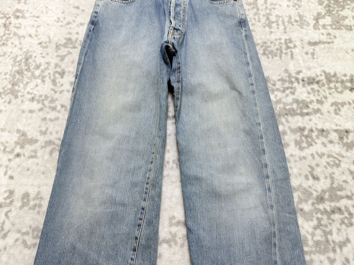 Japanese Brand Vintage Cracker Jack Selvedge Light Washed Denim Jeans Size US 28 / EU 44 - 6 Thumbnail