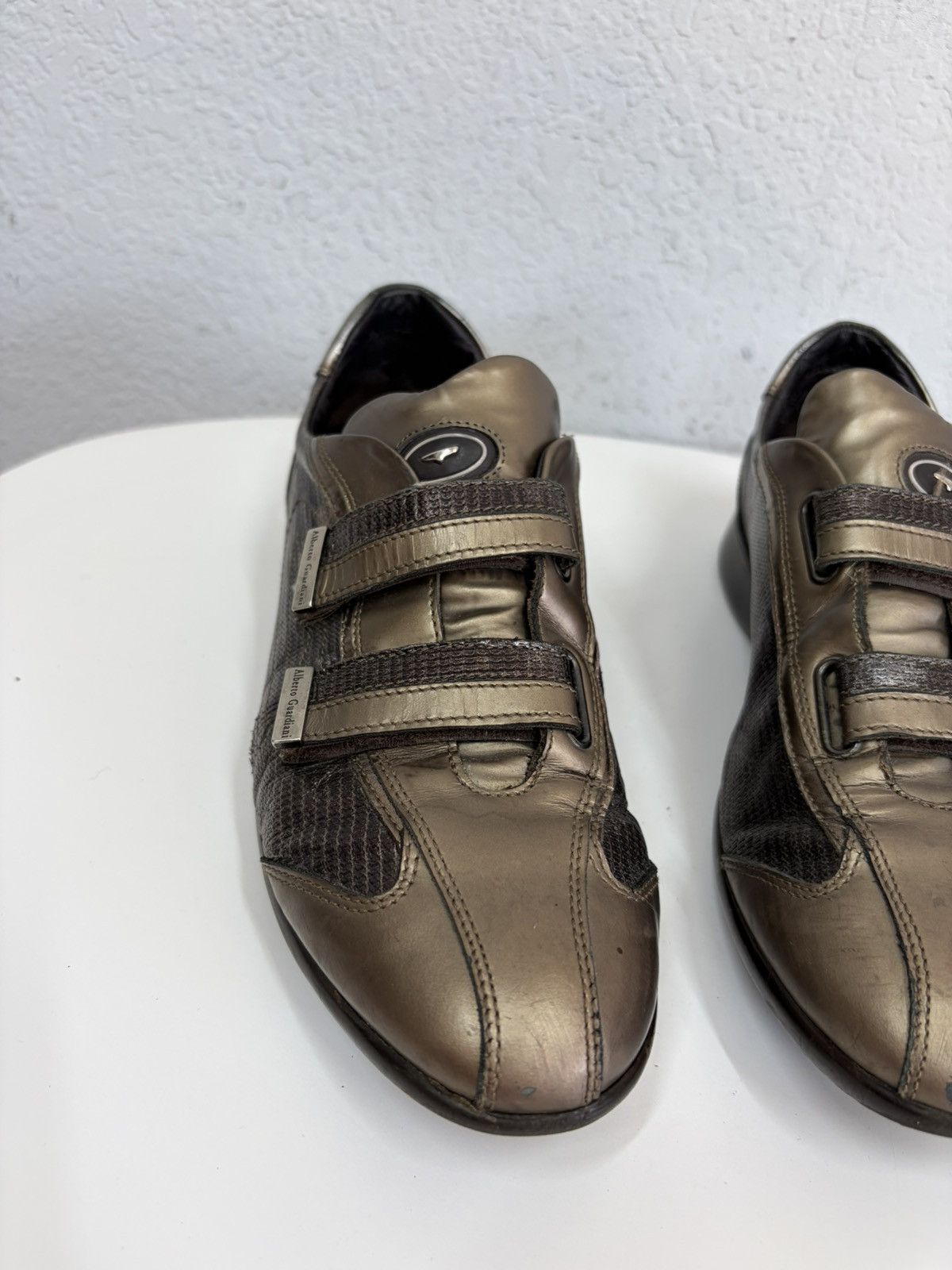 If Six Was Nine Vintage Italian AS 98 Rick Owens Style Leather Biker Boots Size US 8 / EU 41 - 10 Thumbnail