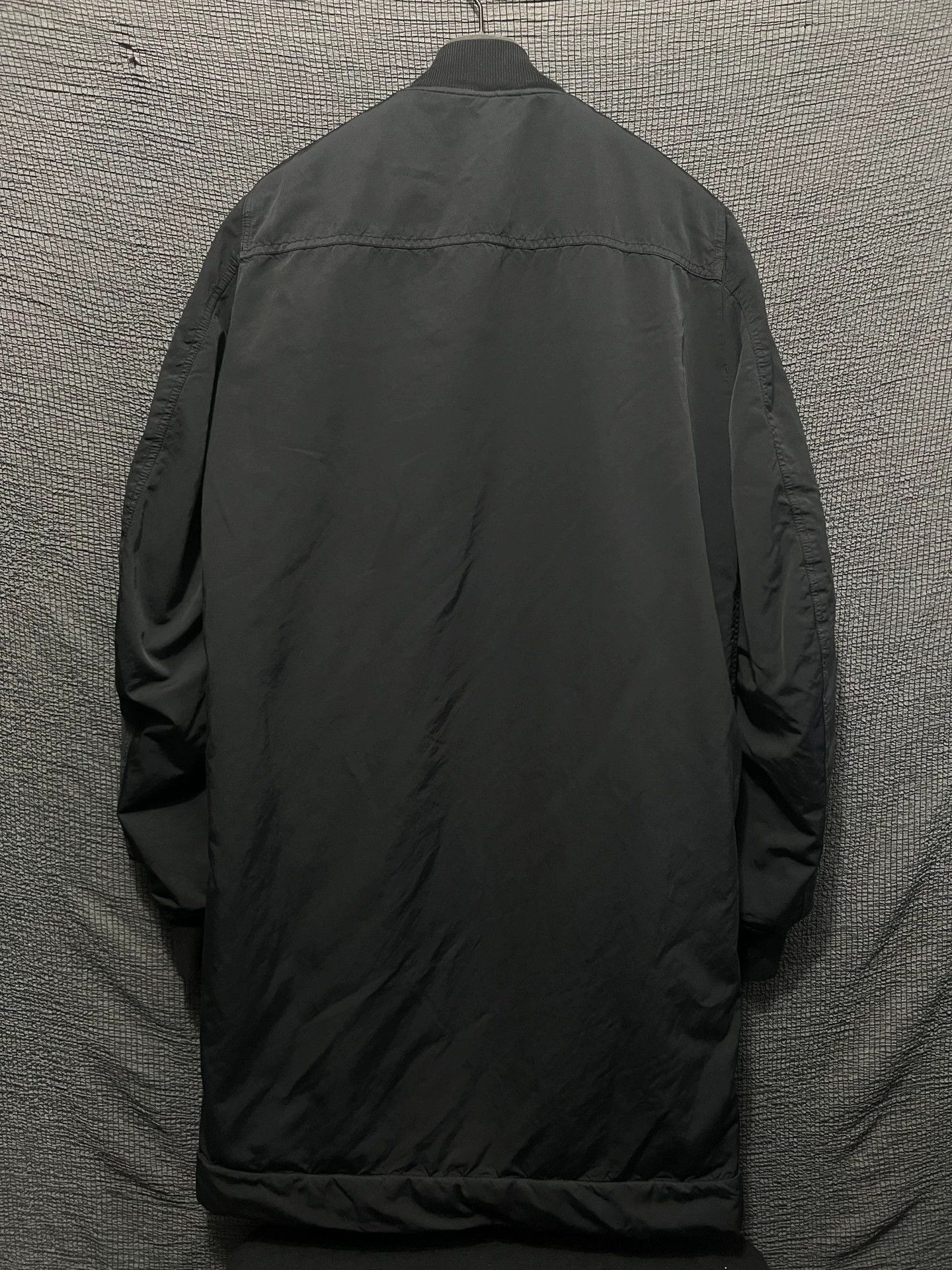 Rick Owens Rick Owens 14FW Long MA1 Bomber Jacket M Italy Size US M / EU 48-50 / 2 - 3 Thumbnail